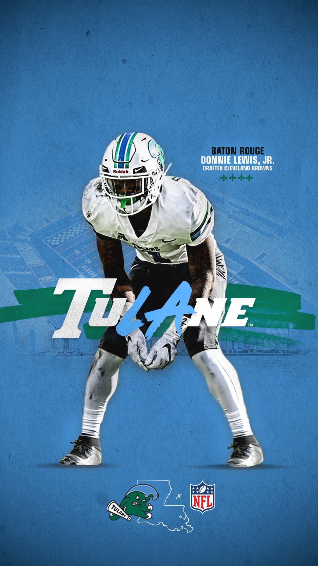 1080x1920 Tulane Football ar Twitter: #WallpaperWednesday comin' at ya, Phone