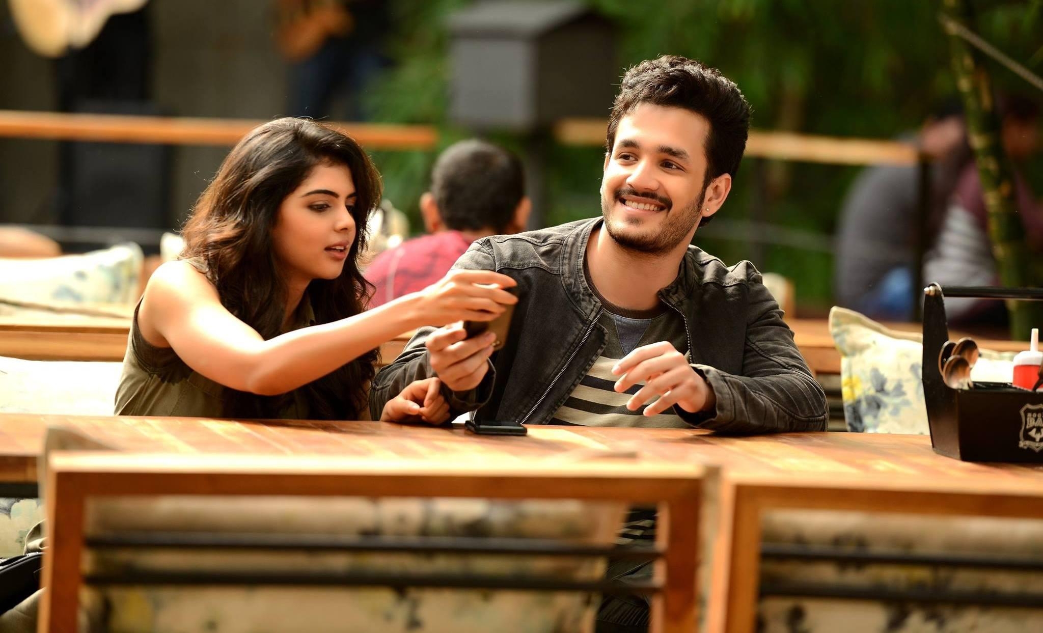 2050x1250 Hello Telugu Movie HD Photo Stills. Akhil Akkineni, Kalyani, Desktop