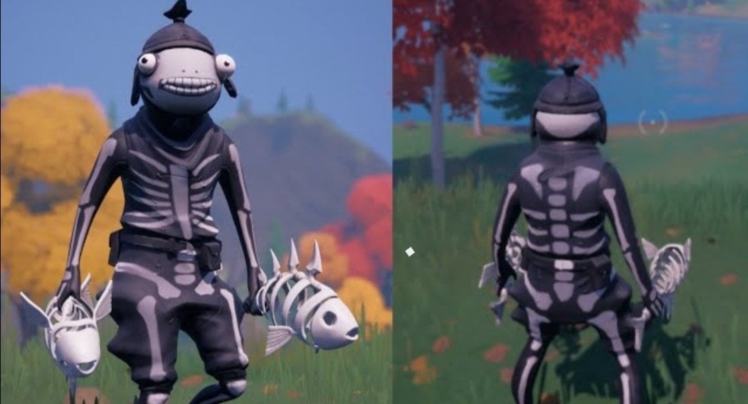 1080x590 Fishskull Fortnite wallpaper, Desktop