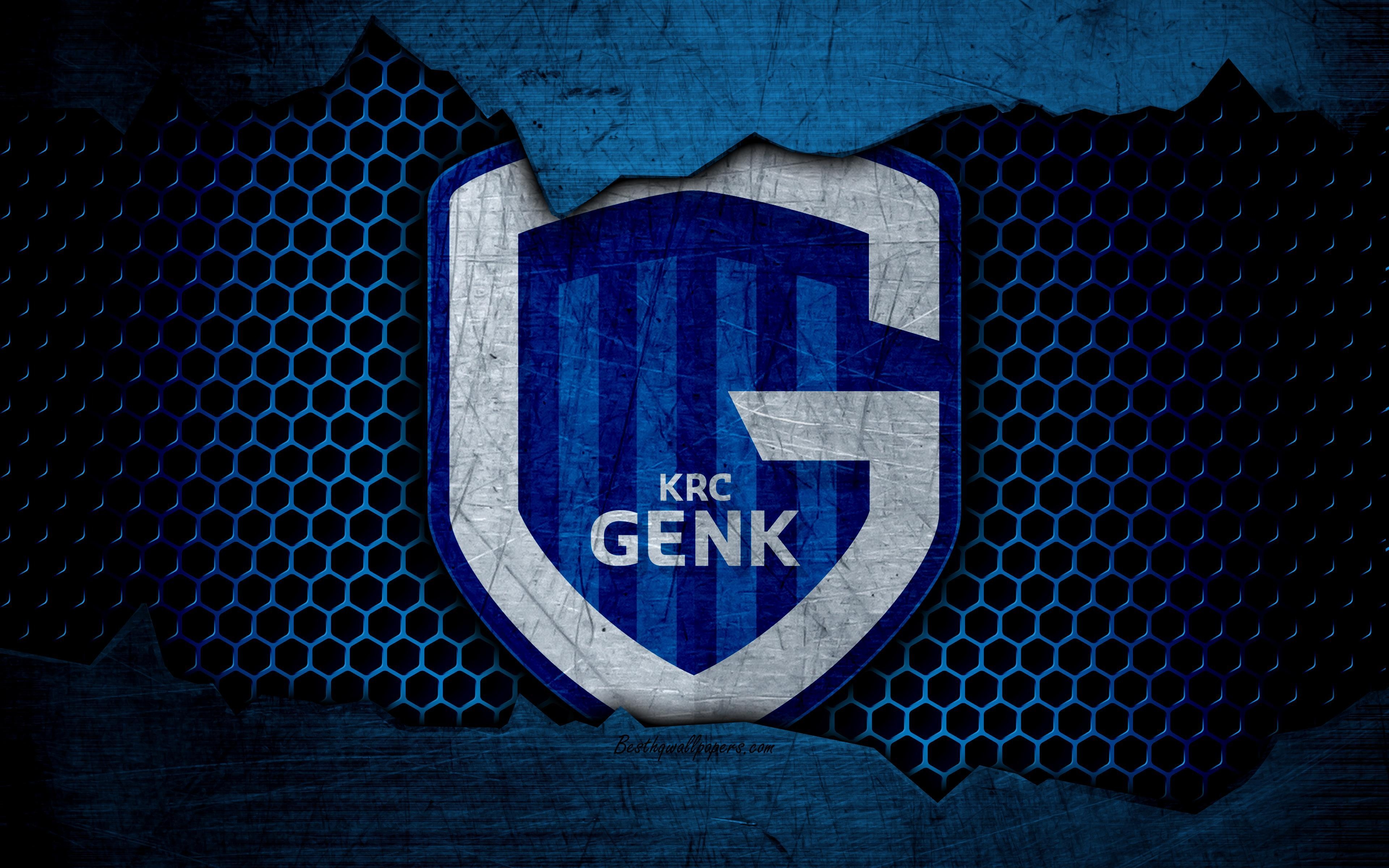 3840x2400 Download wallpaper Genk, 4k, logo, ESL Pro League, soccer, football, Desktop