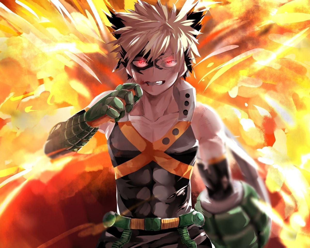 1280x1030 Bakugo Wallpaper Free Bakugo Background, Desktop