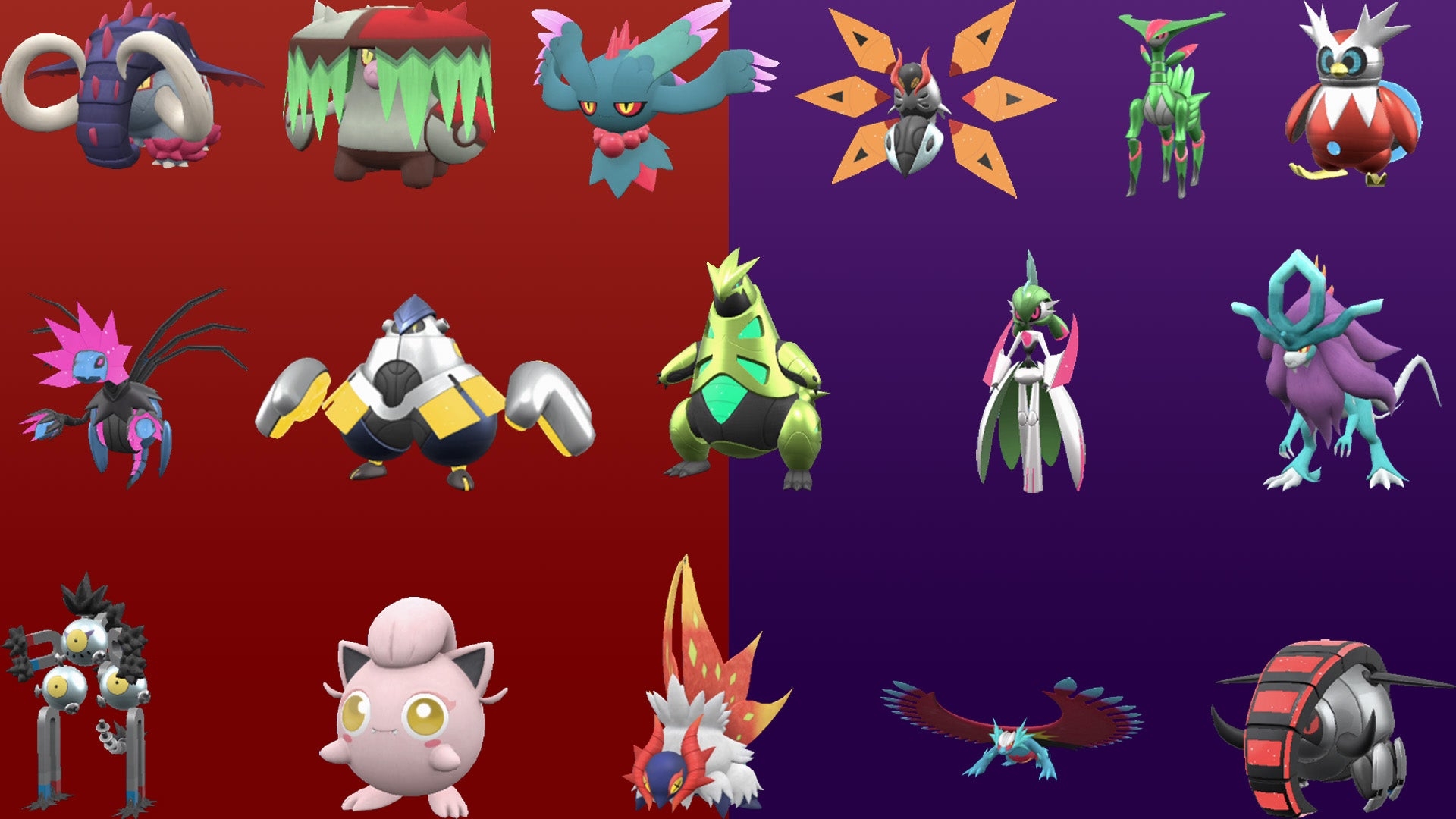 1920x1080 Pokemon Scarlet And Violet Paradox Form Bundle 6IV EV Trained, Desktop