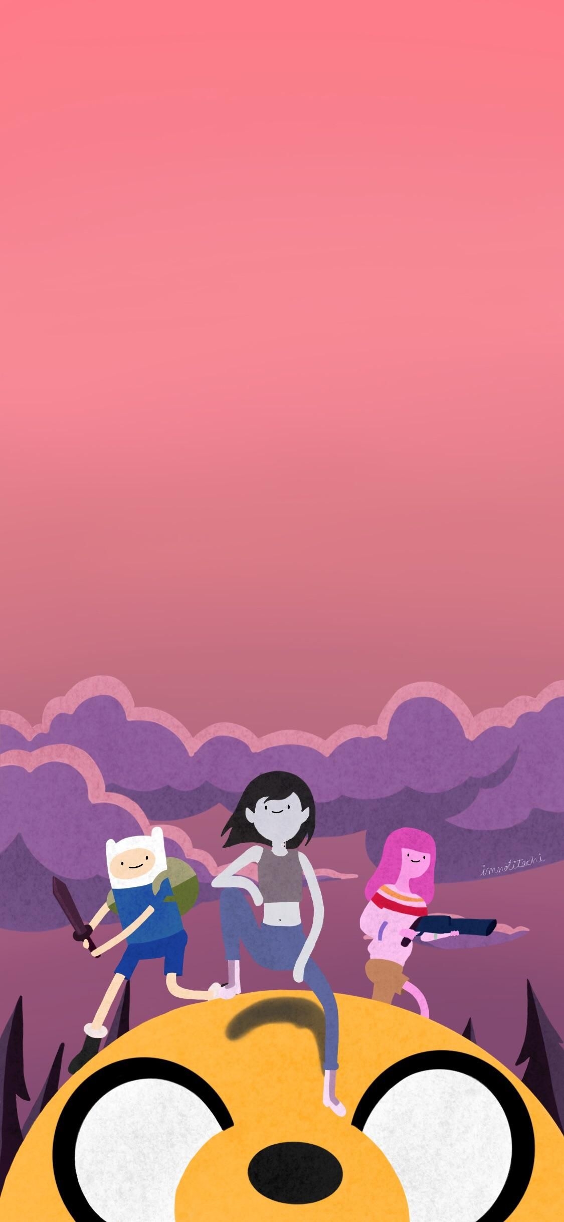 1130x2440 I made a Stakes lock screen, thought y'all might enjoy!, adventuretime. Adventure time wallpaper, Cute cartoon wallpaper, Cartoon wallpaper, Phone