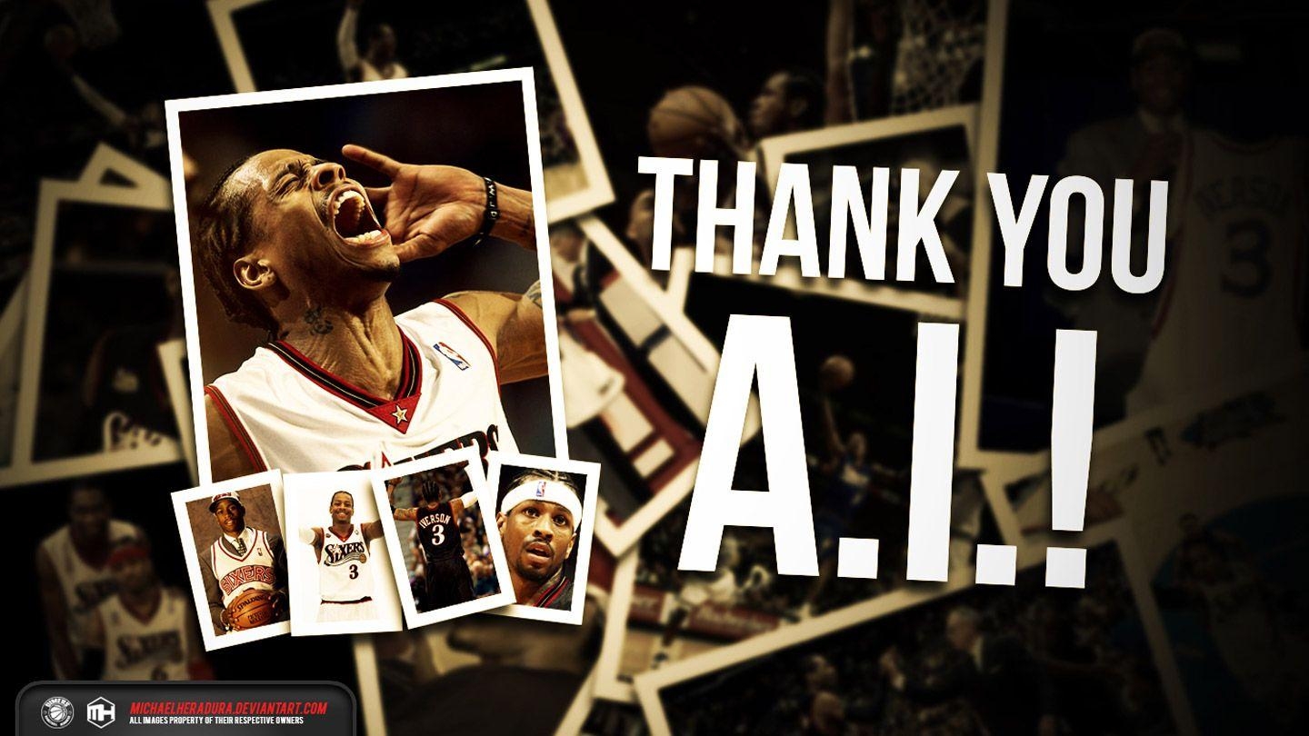 1440x810 Allen Iverson Wallpaper. Basketball Wallpaper at, Desktop