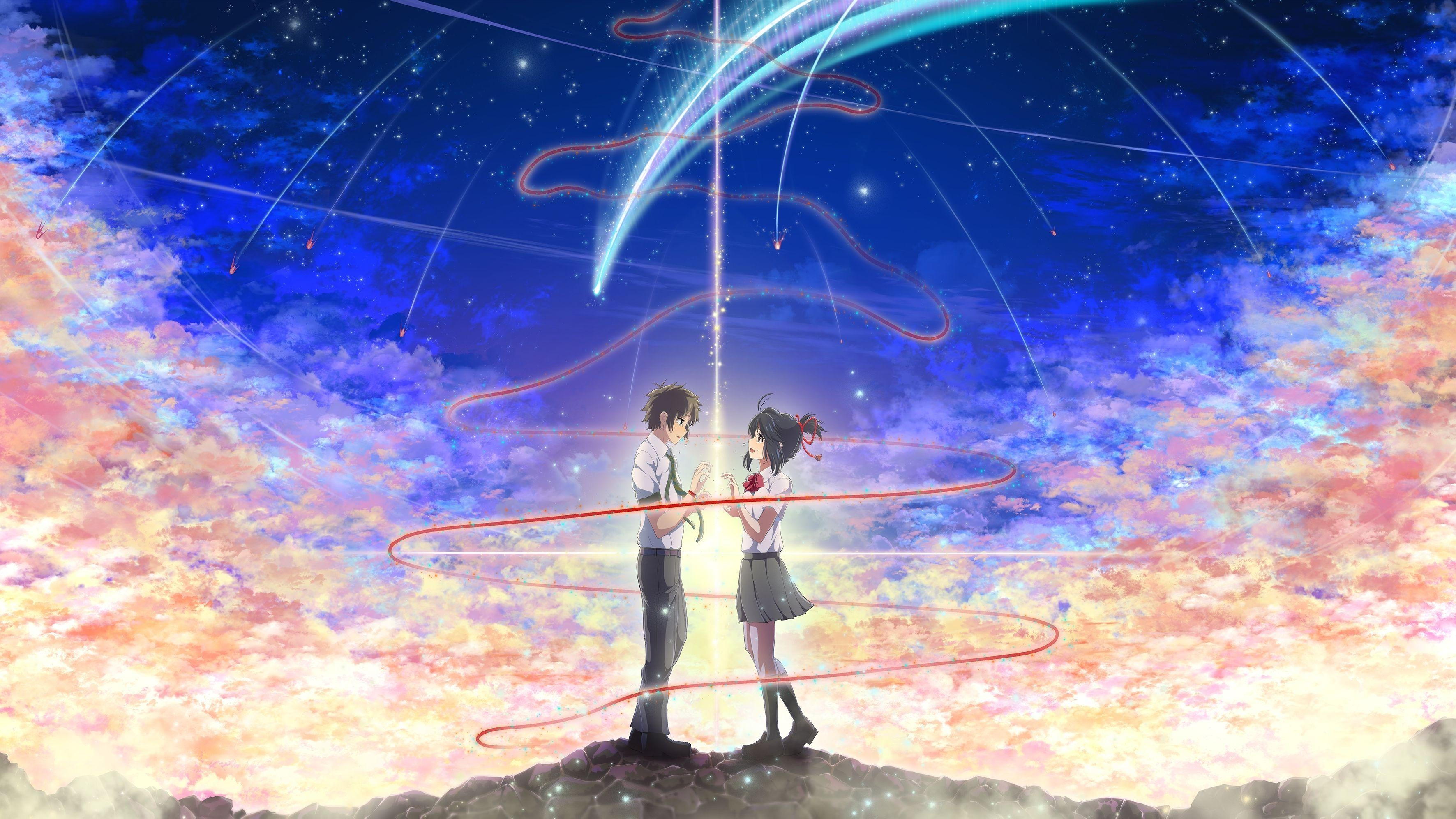 3550x2000 Kimi No Na Wa. HD Wallpaper. Background, Desktop