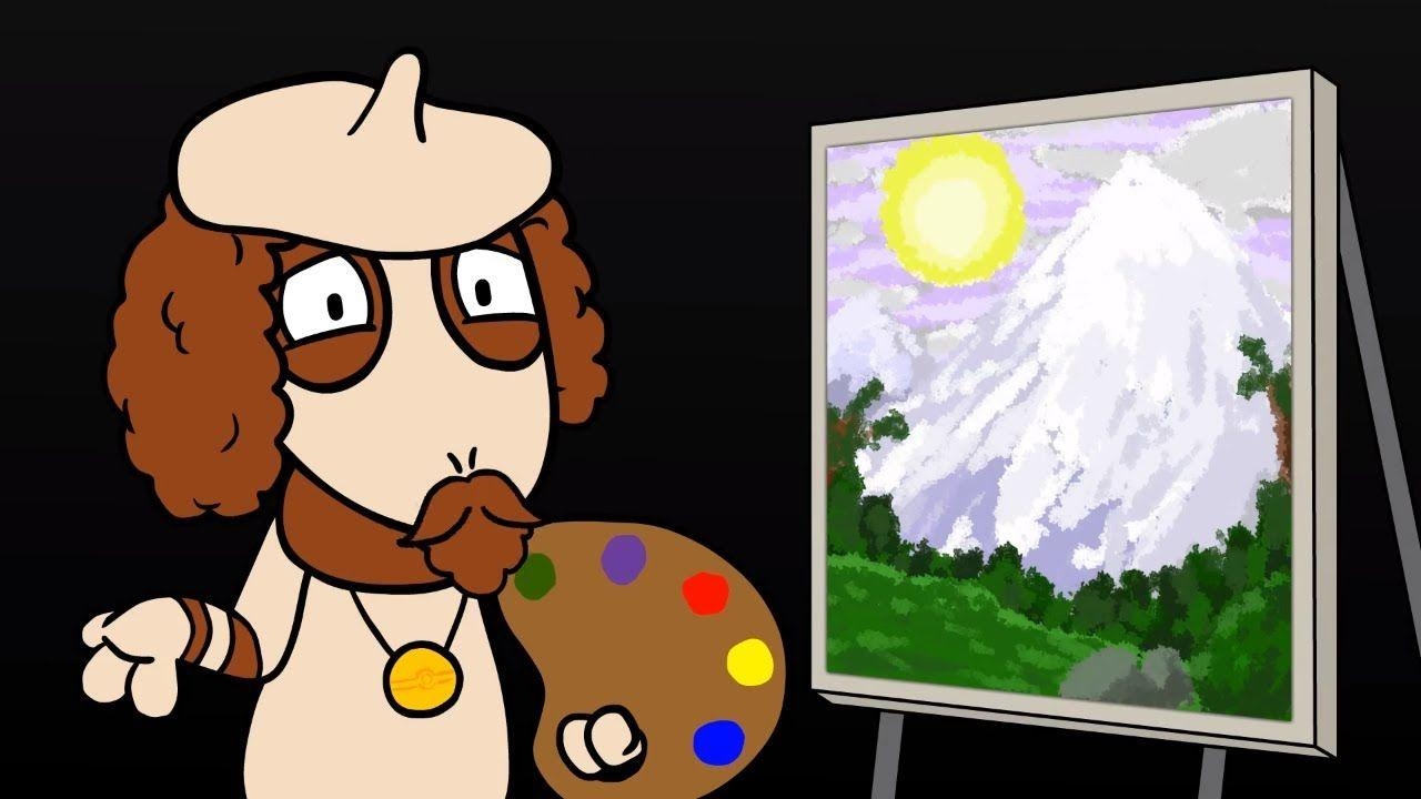 1280x720 Painting In Pallet Town With Bob Smeargle Bob Ross Pokemon Parody, Desktop