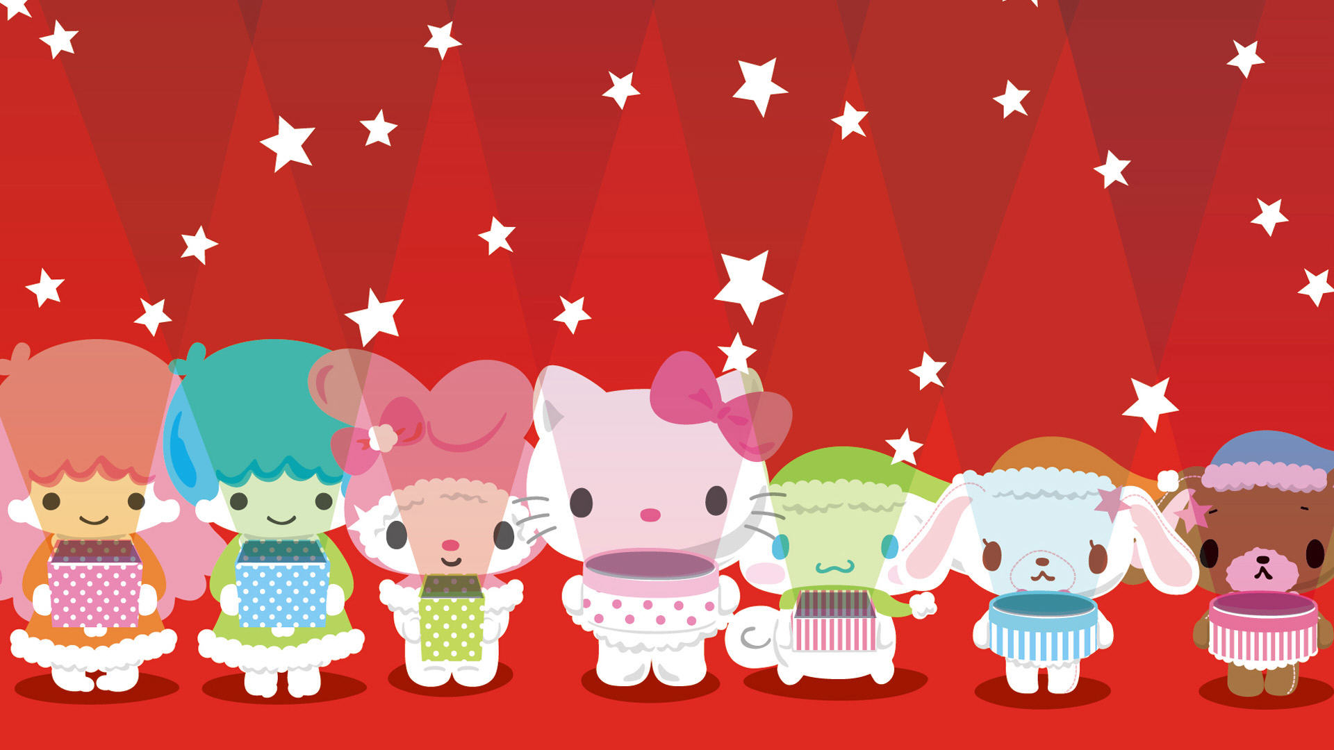 1920x1080 Hello Kitty Christmas HD wallpaper, Desktop