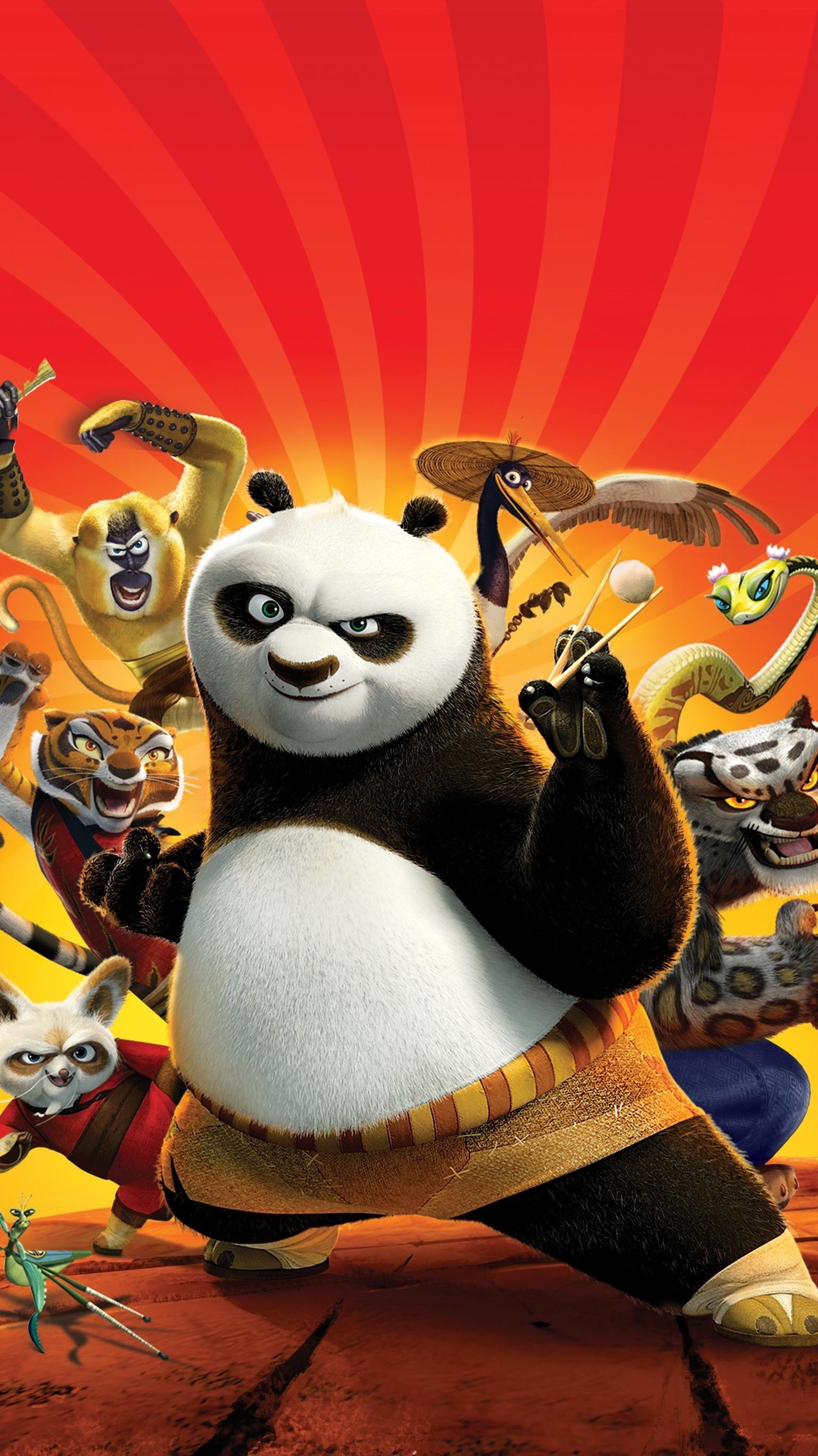 1540x2740 Kung Fu Panda (2008) Phone Wallpaper. Panda wallpaper, Phone