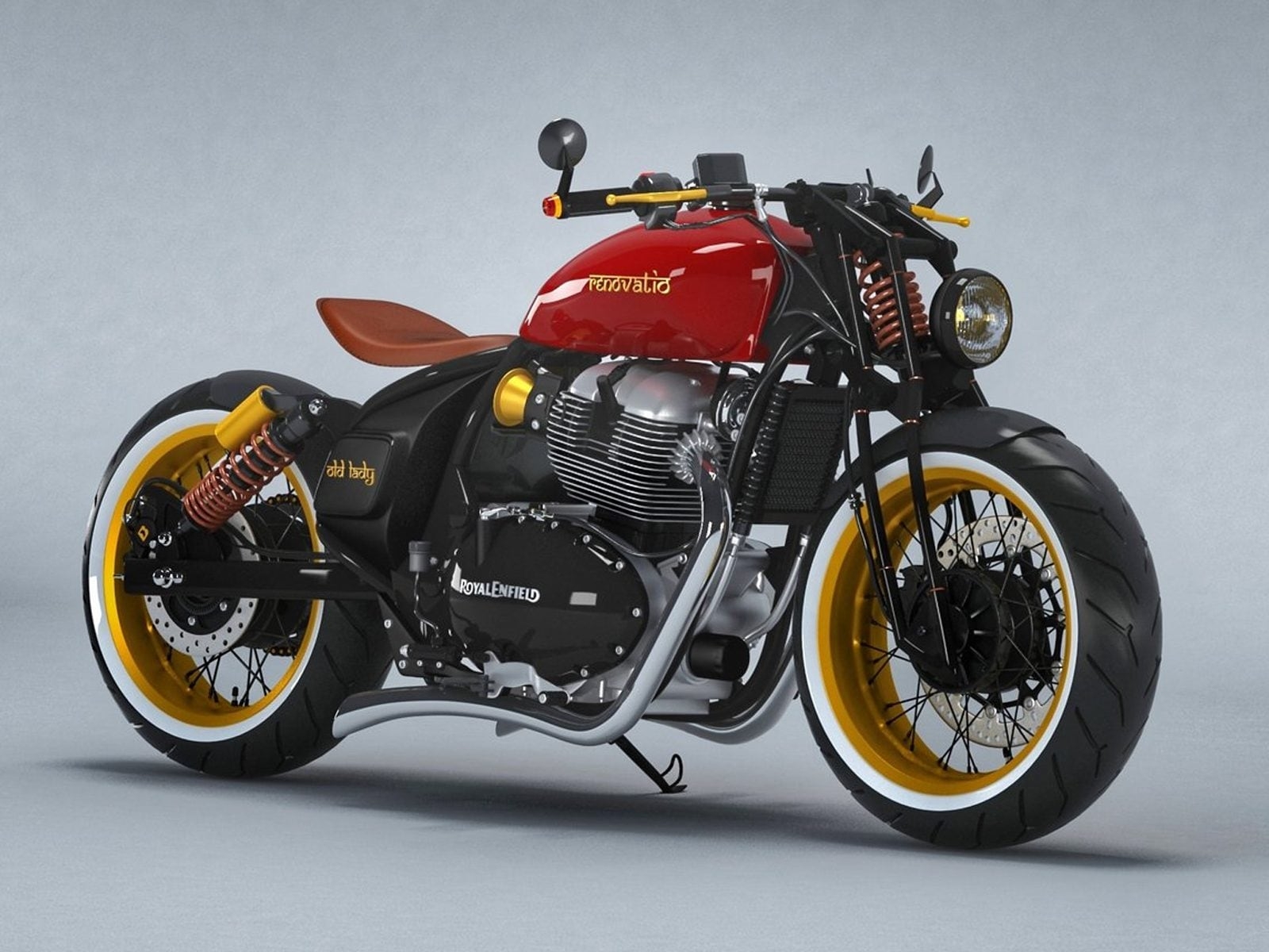 1600x1200 This Royal Enfield Continental GT 650 Modified as a Bobber will Rule Your Heart, Desktop