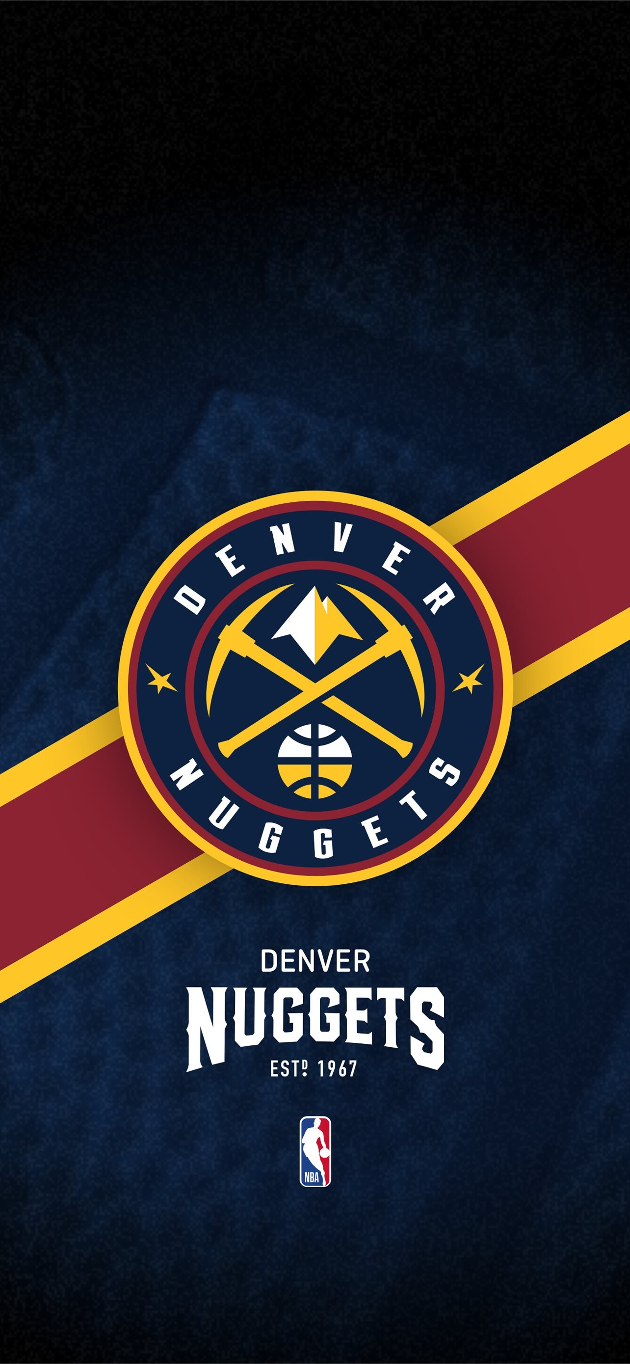 1290x2780 denver nuggets iPhone Wallpaper Free Download, Phone