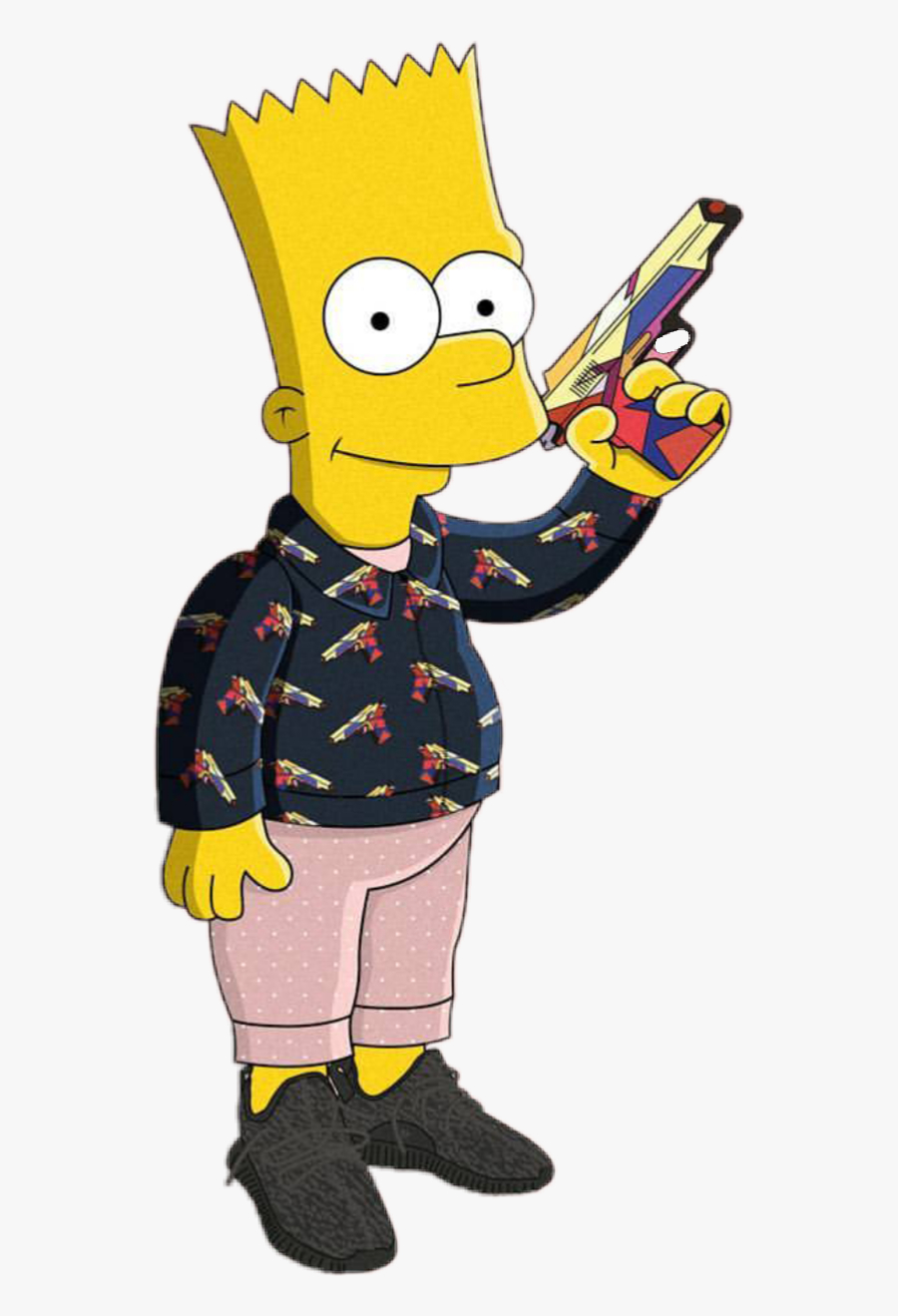 900x1320 Transparent Gang Clipart Simpson Png Trap, Free Transparent Clipart, Phone