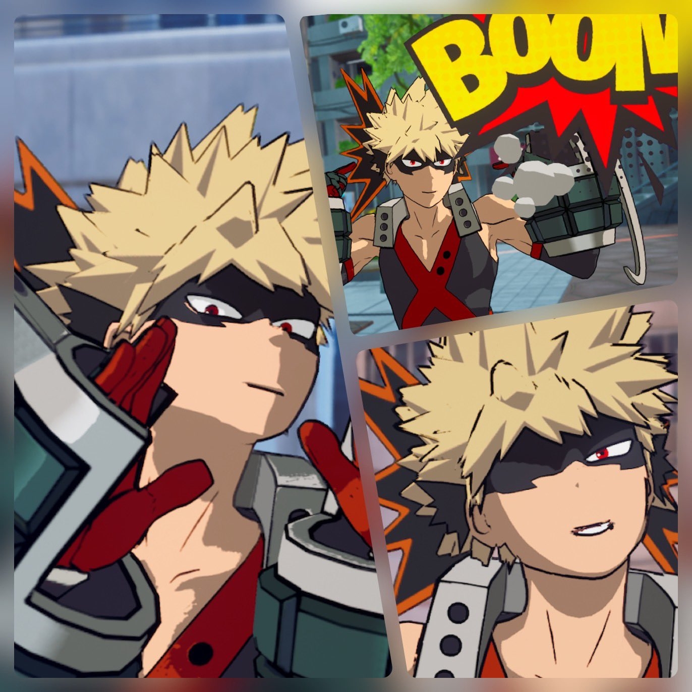 1380x1380 Katsuki Bakugo Fortnite wallpaper, Phone