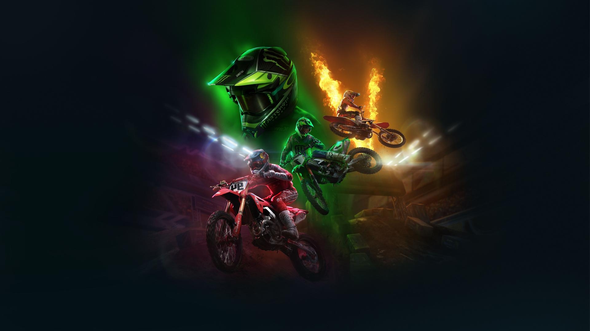 1920x1080 Monster Energy Supercross It was the Official video game 5 detail and date! News 24, Desktop