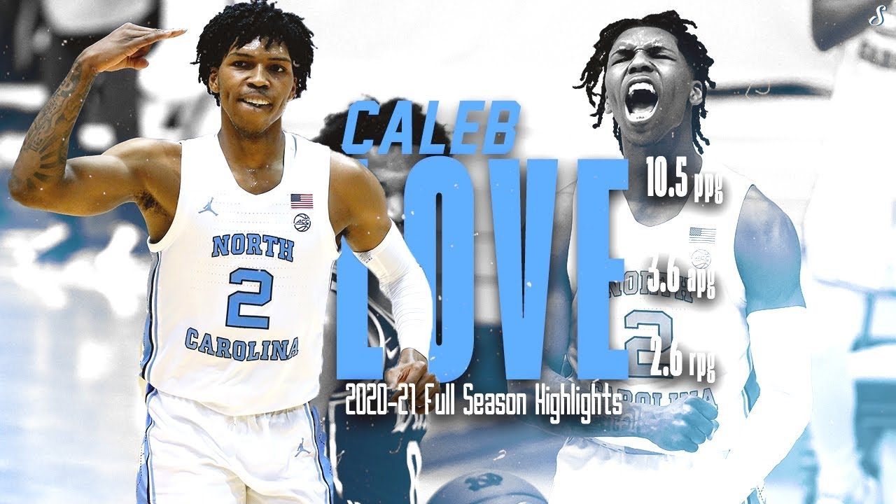 1280x720 Caleb Love UNC 2020 21 Full Season Highlights.5 PPG 3.6 APG 2.6 RPG, ACC All Freshman!, Desktop