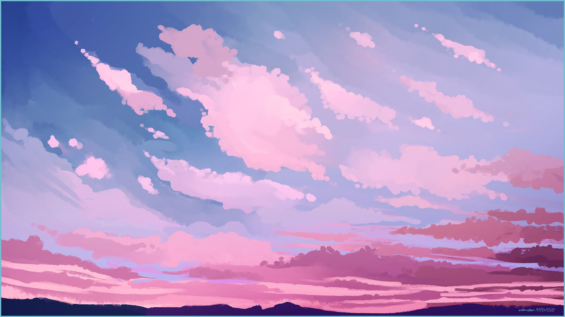 1870x1050 Pink Skies [14x14] Desktop wallpaper art, Aesthetic desktop wallpaper 1920x1080, Desktop