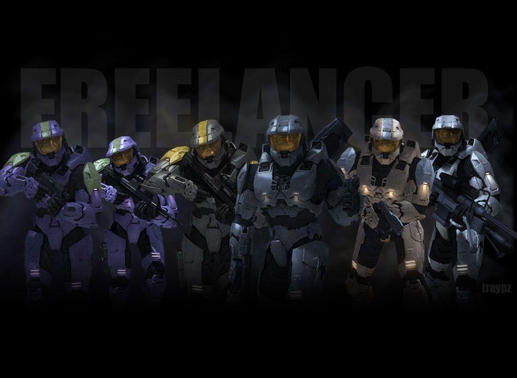 1050x770 Wallpaper For > Red Vs Blue Wallpaper HD Project Freelancer, Desktop