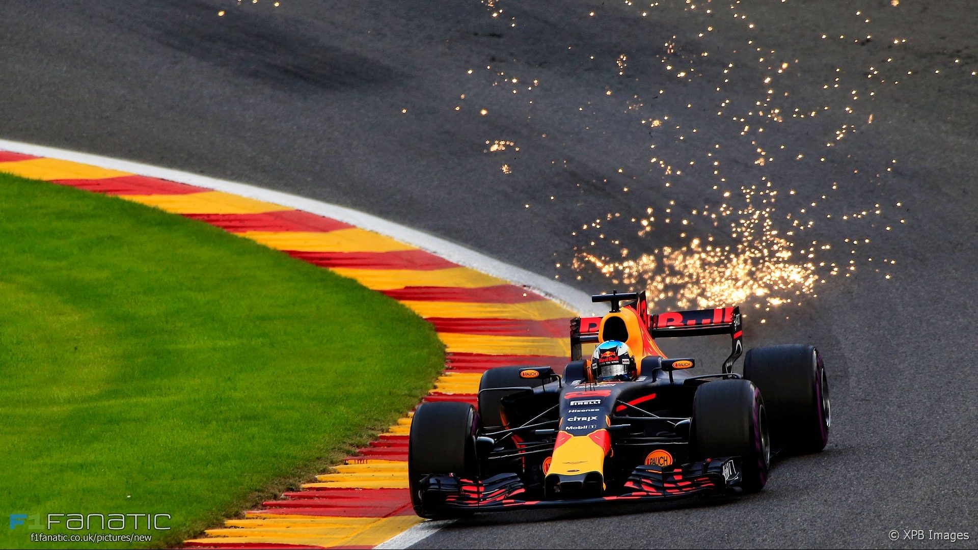 1920x1080 Daniel Ricciardo, Red Bull, Spa Francorchamps, 2017 · RaceFans, Desktop