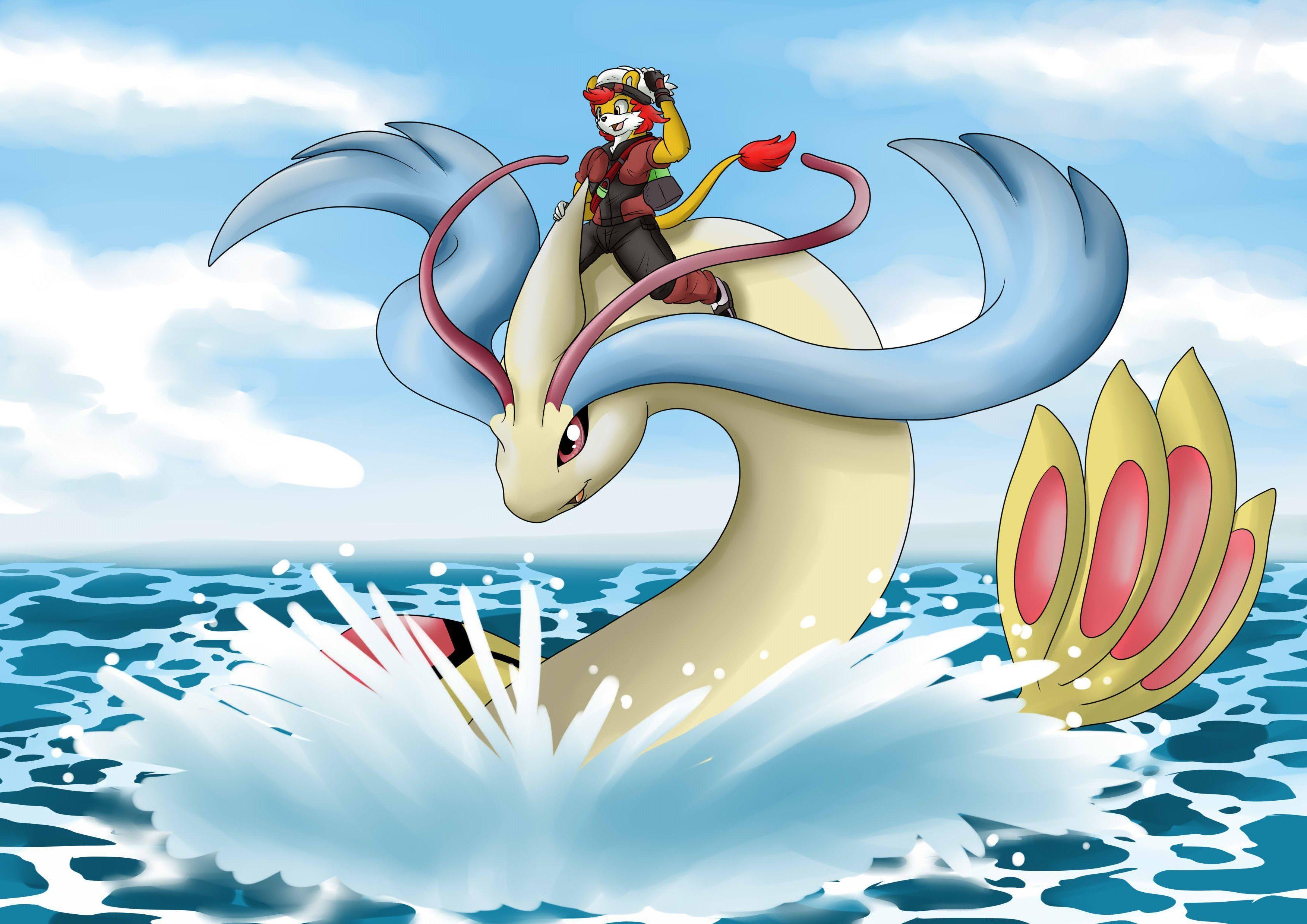 3510x2480 Milotic Wallpaper Image Photo Picture Background, Desktop