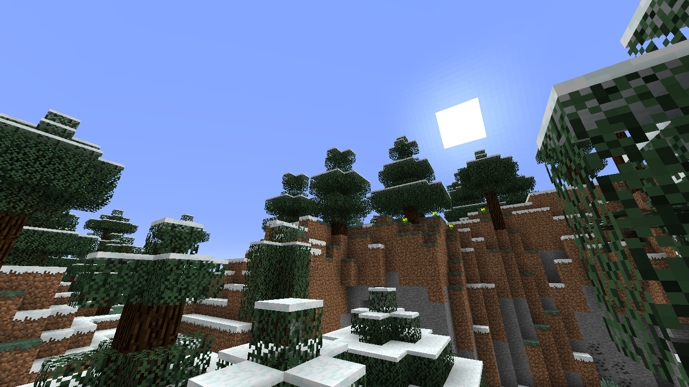 1370x770 Snow Biome [Wallpaper], Desktop