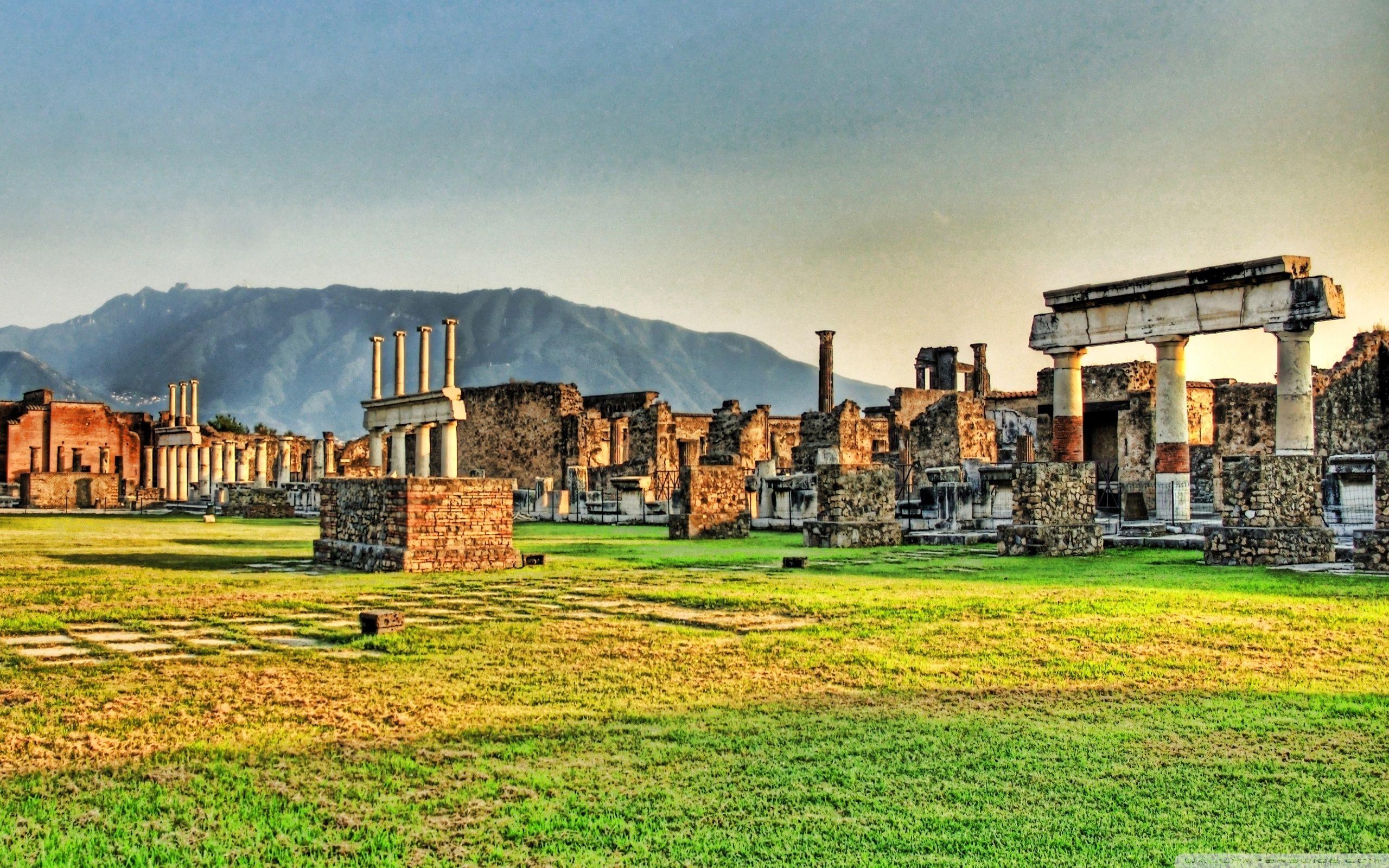 2560x1600 Pompeii Scavi Ruins Astrewn ❤ 4K HD Desktop Wallpaper for 4K Ultra, Desktop