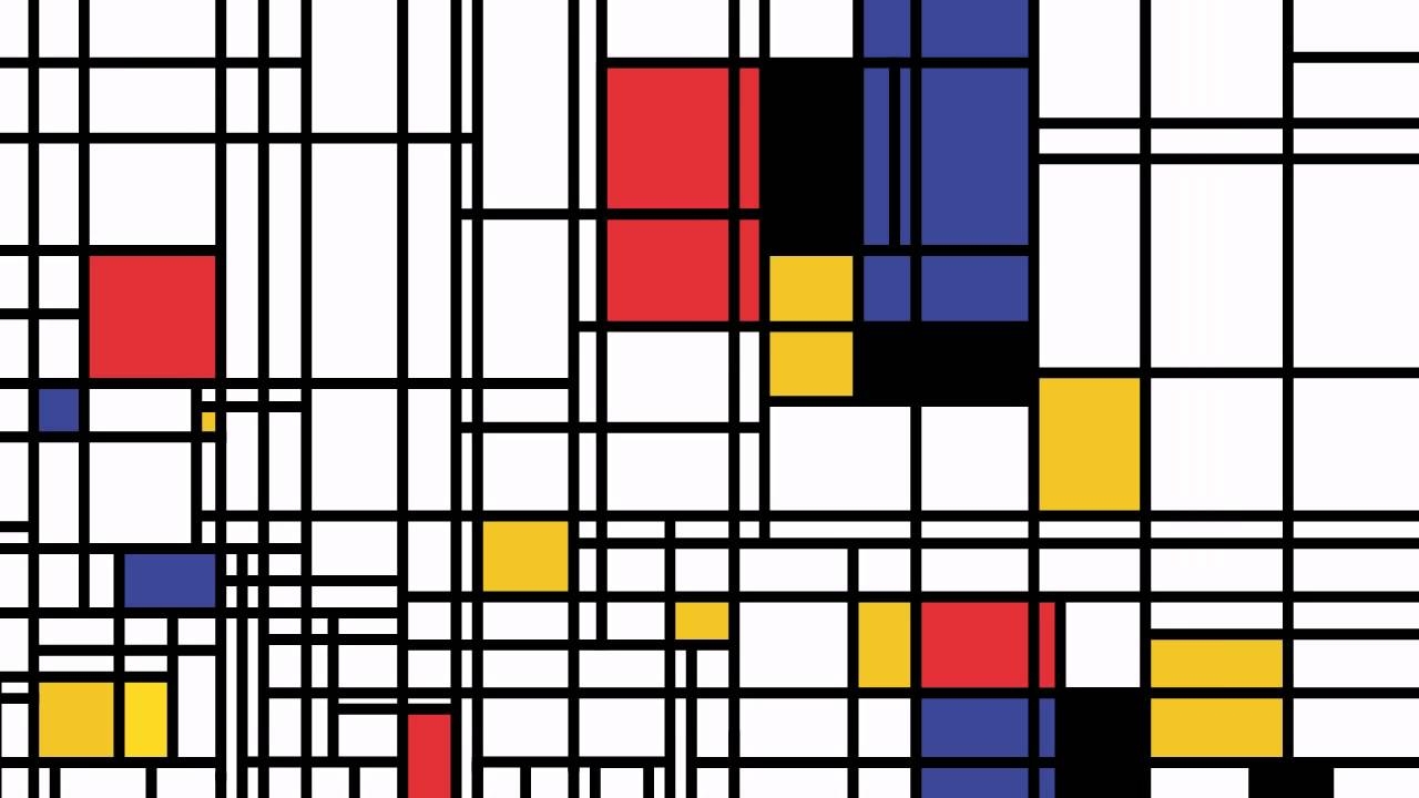 1280x720 Mondrian, Desktop