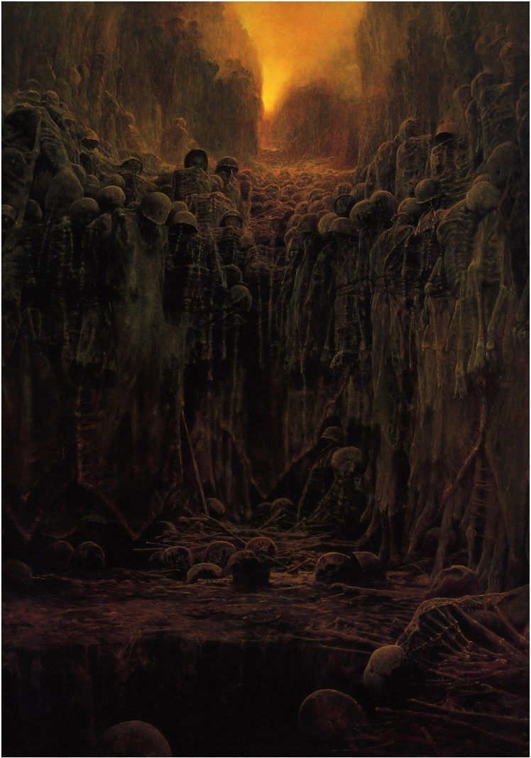 750x1070 Zdzisław Beksiński Wallpaper HD / Desktop and Mobile Background, Phone