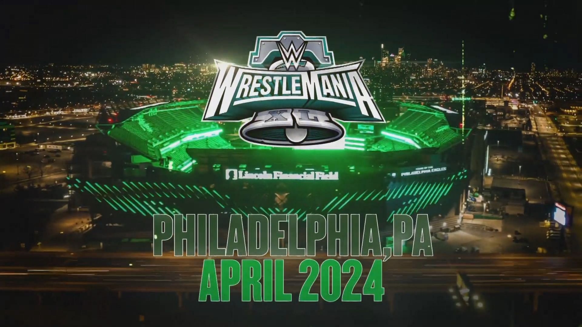 1920x1080 retirement match at WrestleMania 40, Desktop