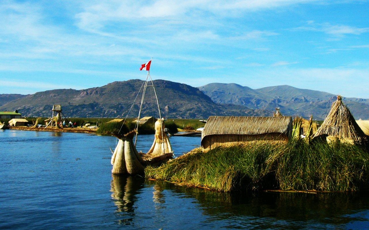 1280x800 Lago Titicaca Full Day People Tours Agency Cusco Perú, Desktop