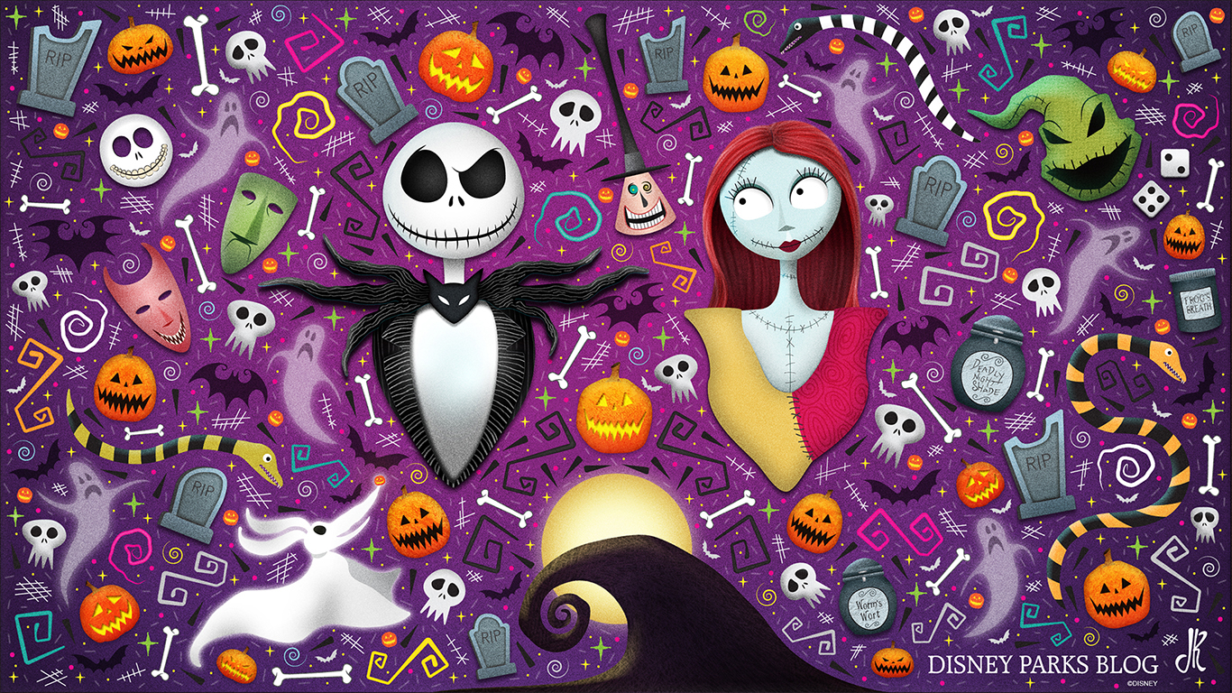 1370x770 Tim Burton's The Nightmare Before Christmas Wallpaper, Desktop