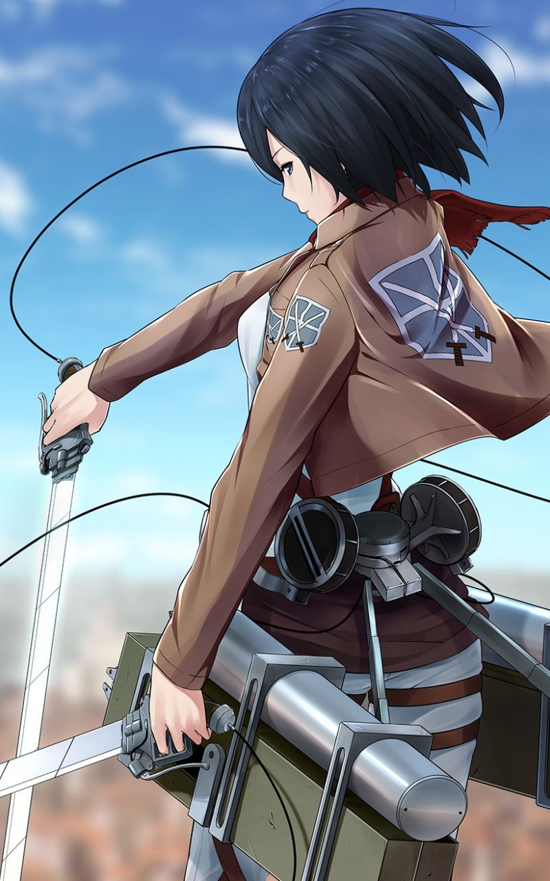 800x1280 Attack on Titan Wallpaper Levi.wallpaperafari.com, Phone