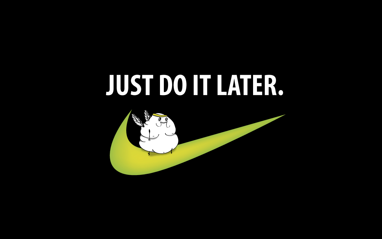 1280x800 Just Do It Later, Desktop