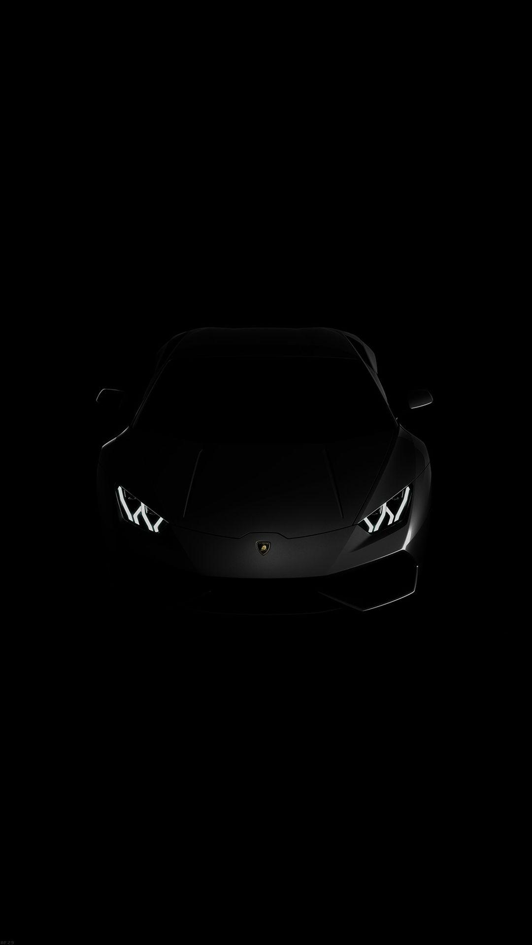 1080x1920 Lamborghini Huracan Lp Black Dark #iPhone #wallpaper, Phone