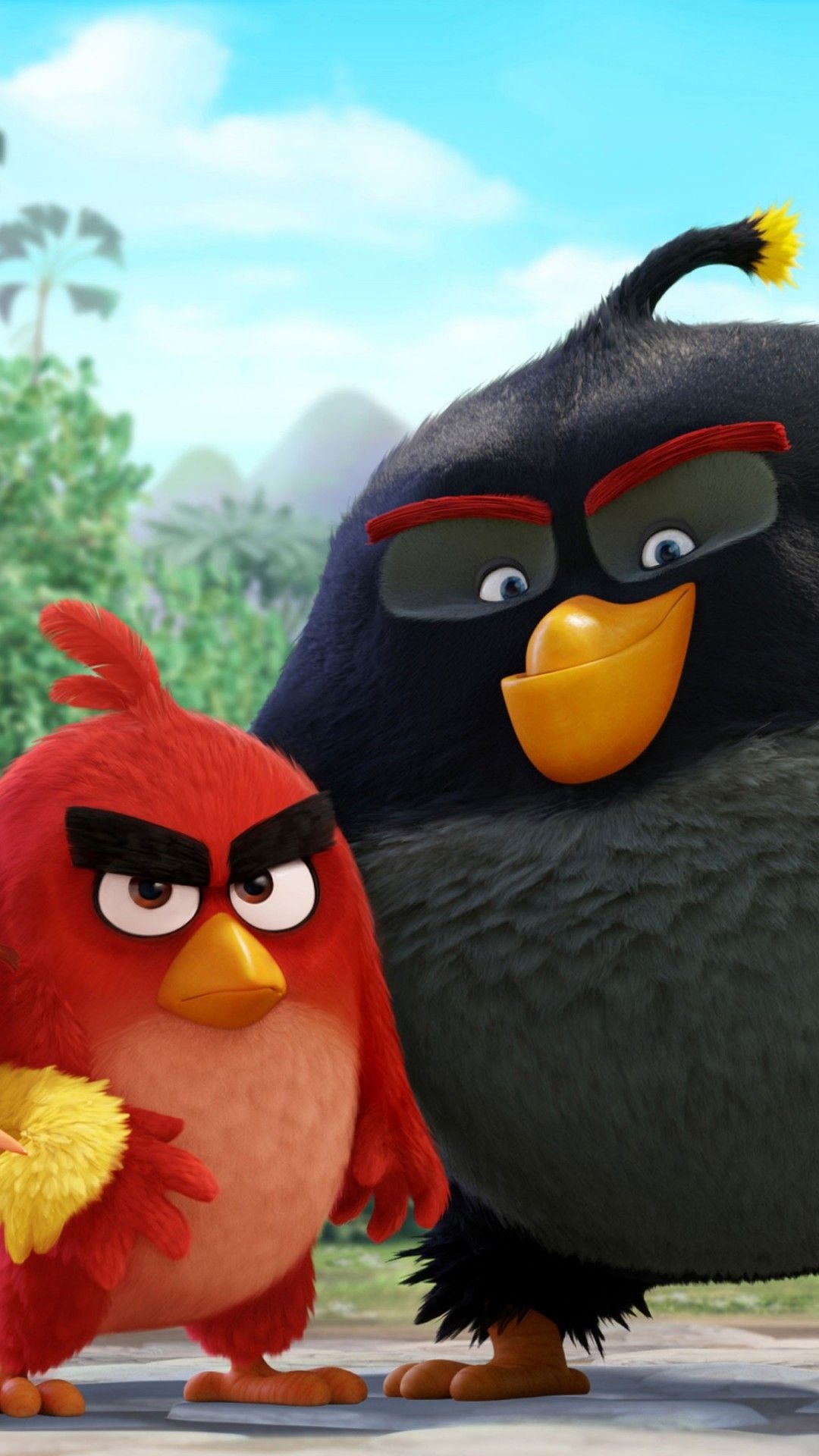 1080x1920 Wallpaper Chuck, Red, Bomb, Angry Birds, 4K, Movies,. Wallpaper for iPhone, Android, Mobile and Desktop, Phone