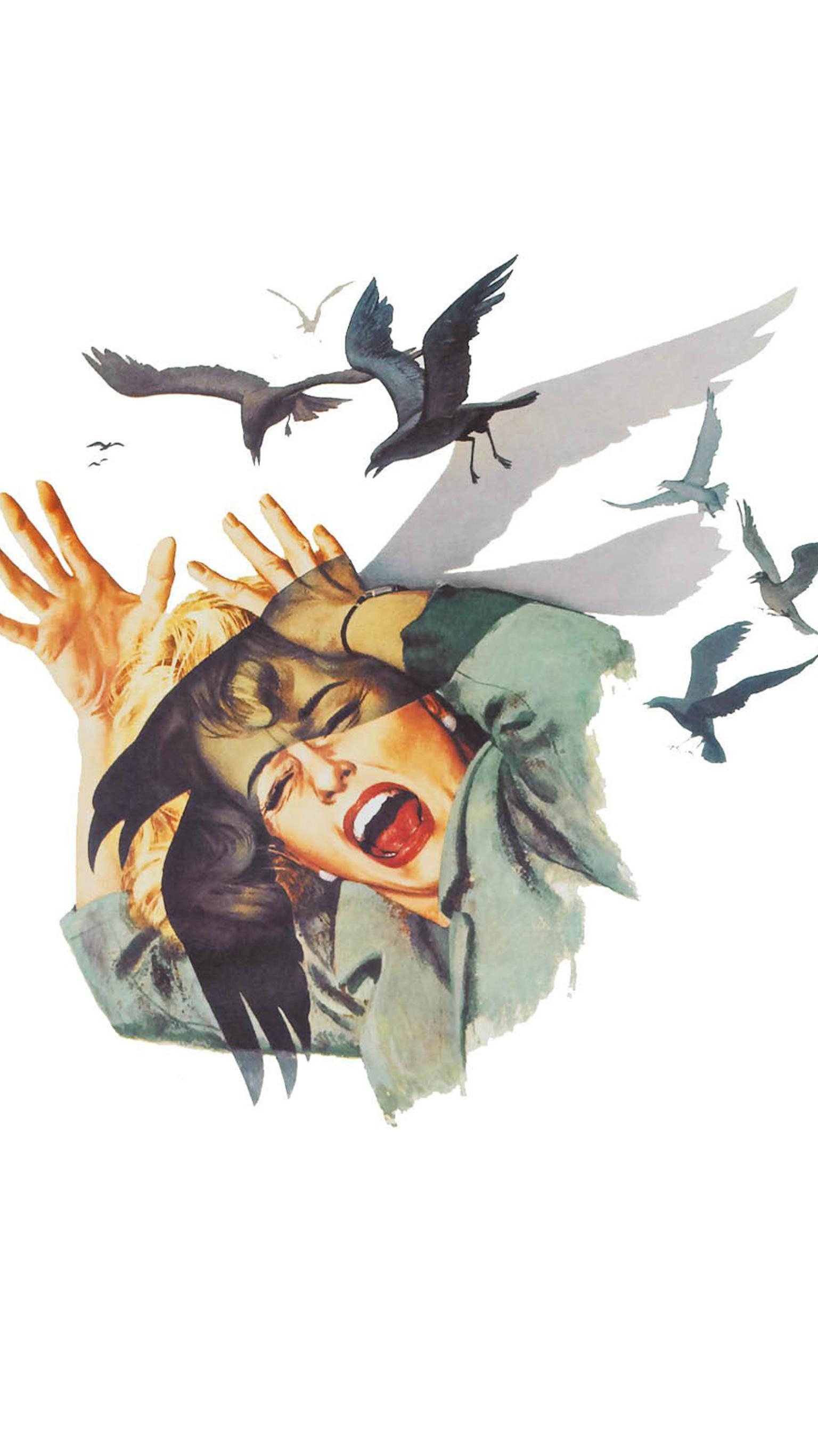 1540x2740 The Birds (1963) Phone Wallpaper, Phone