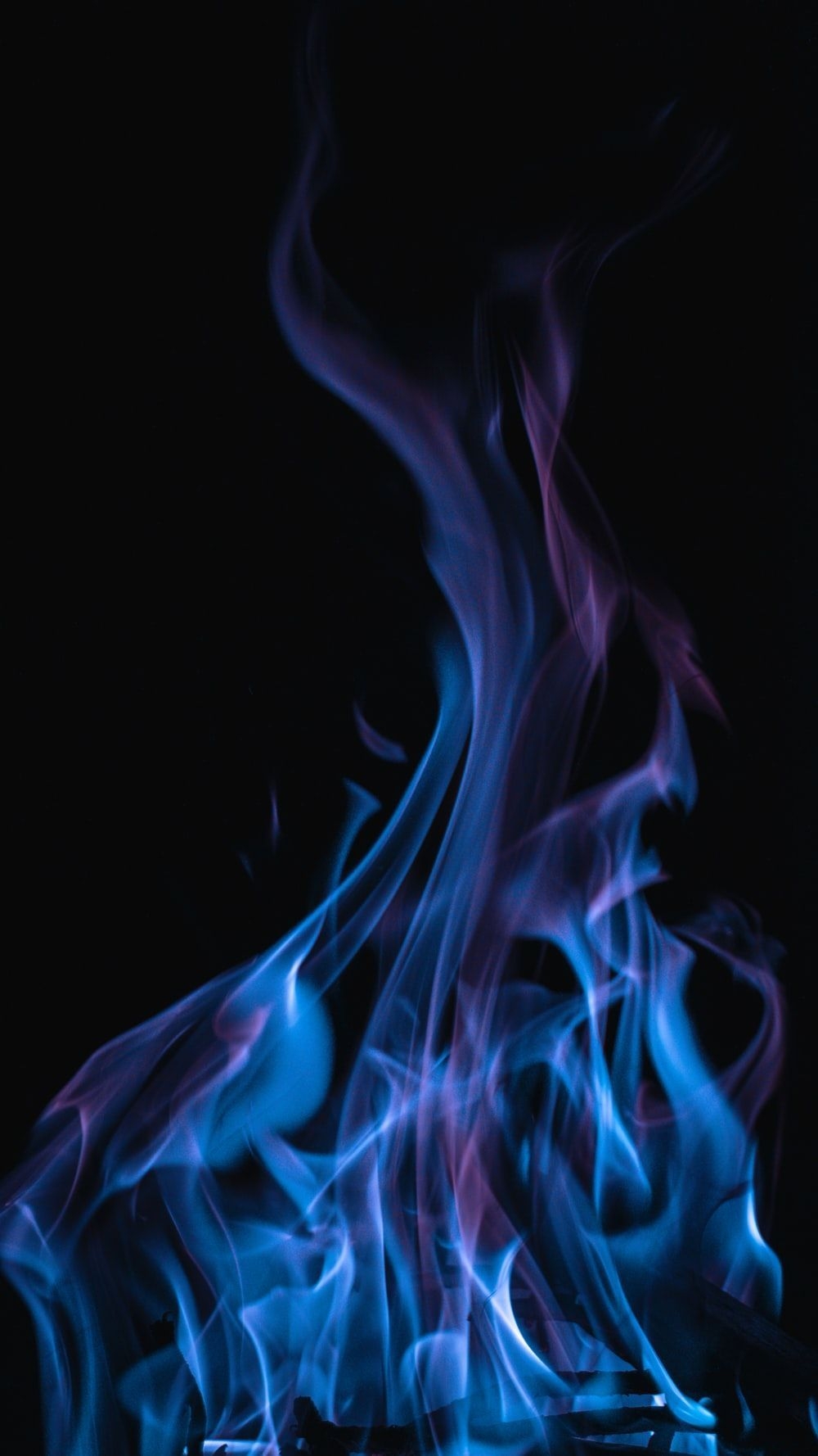 1000x1780 blue and purple flame. Dark purple aesthetic, Black and blue wallpaper, Blue aesthetic dark, Phone