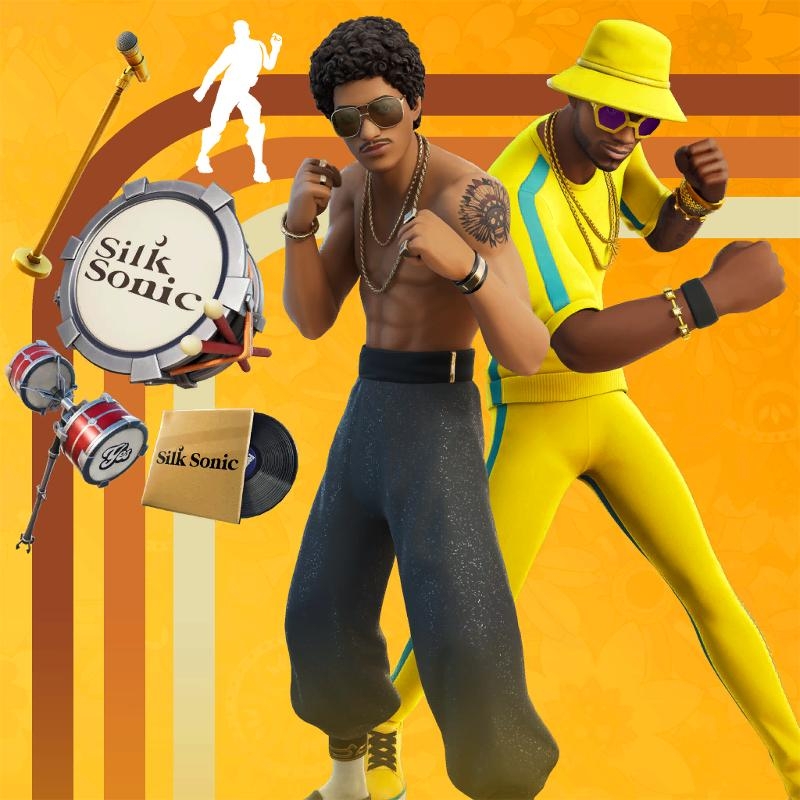 800x800 Bruno Mars Fortnite wallpaper, Phone