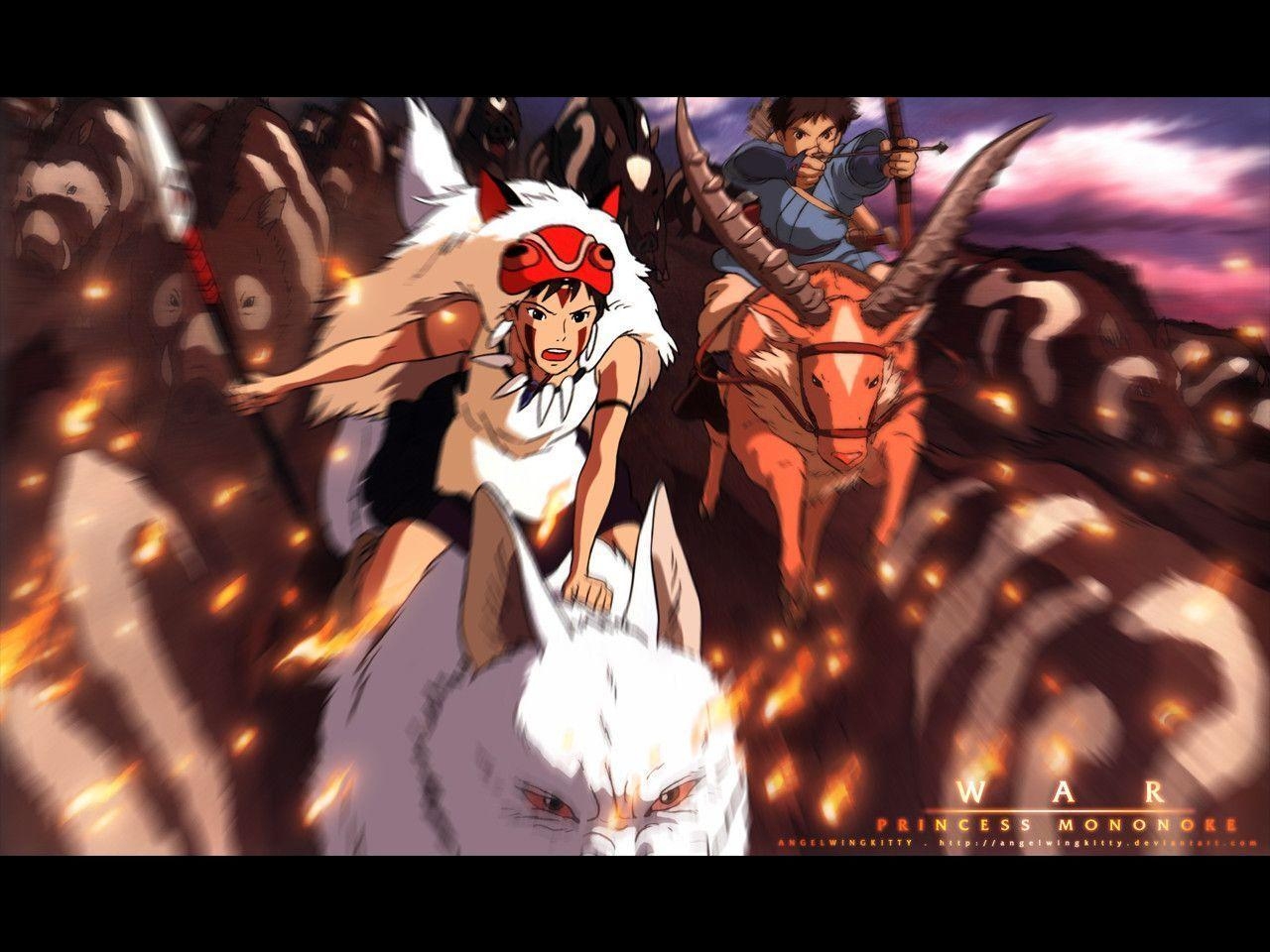 1280x960 Pix For > Princess Mononoke Wallpaper Ashitaka, Desktop