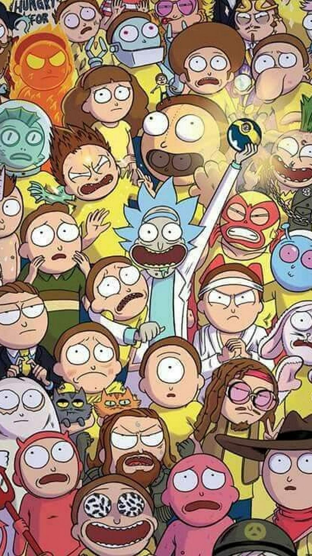 1080x1920 Hd Wallpaper Rick And Morty Cartoon iPhone Resolution, Phone