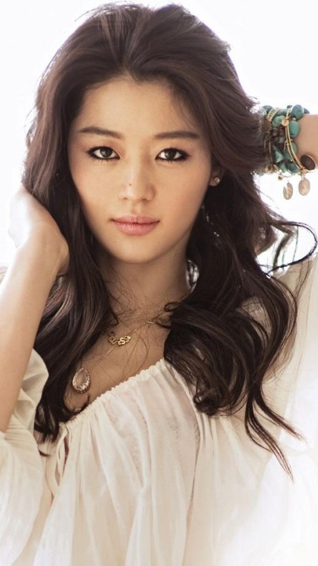 1080x1920 Asians jeon ji hyun korean actress brunettes wallpaper, Phone