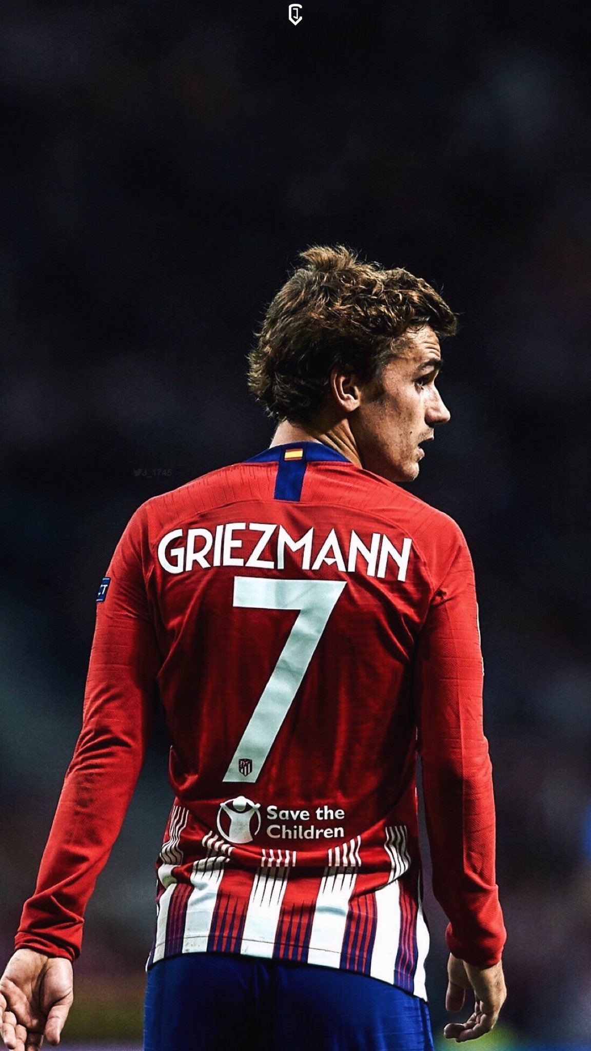 1160x2050 JDesignético Madrid. Antoine Griezmann #Wallpaper, Phone