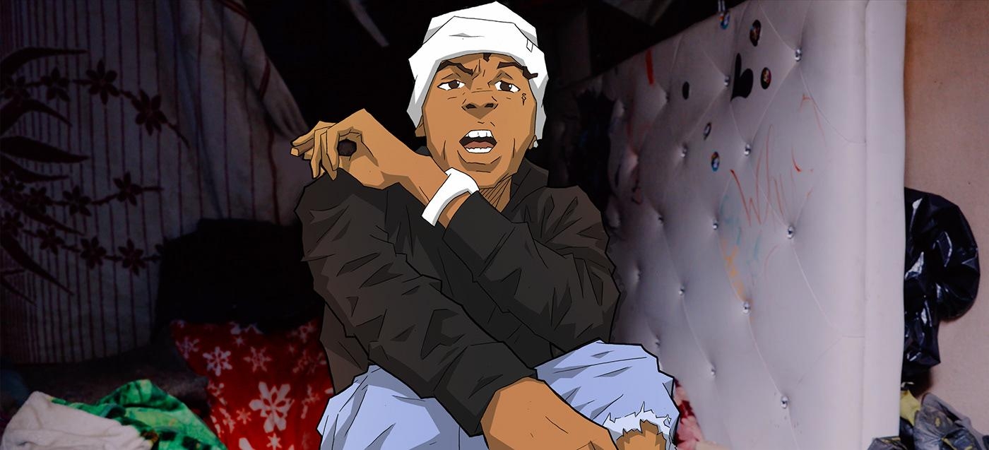 1400x640 NBA YOUNGBOY BELIEF(OFFICIAL) ILLUSTRATION REEL, Dual Screen