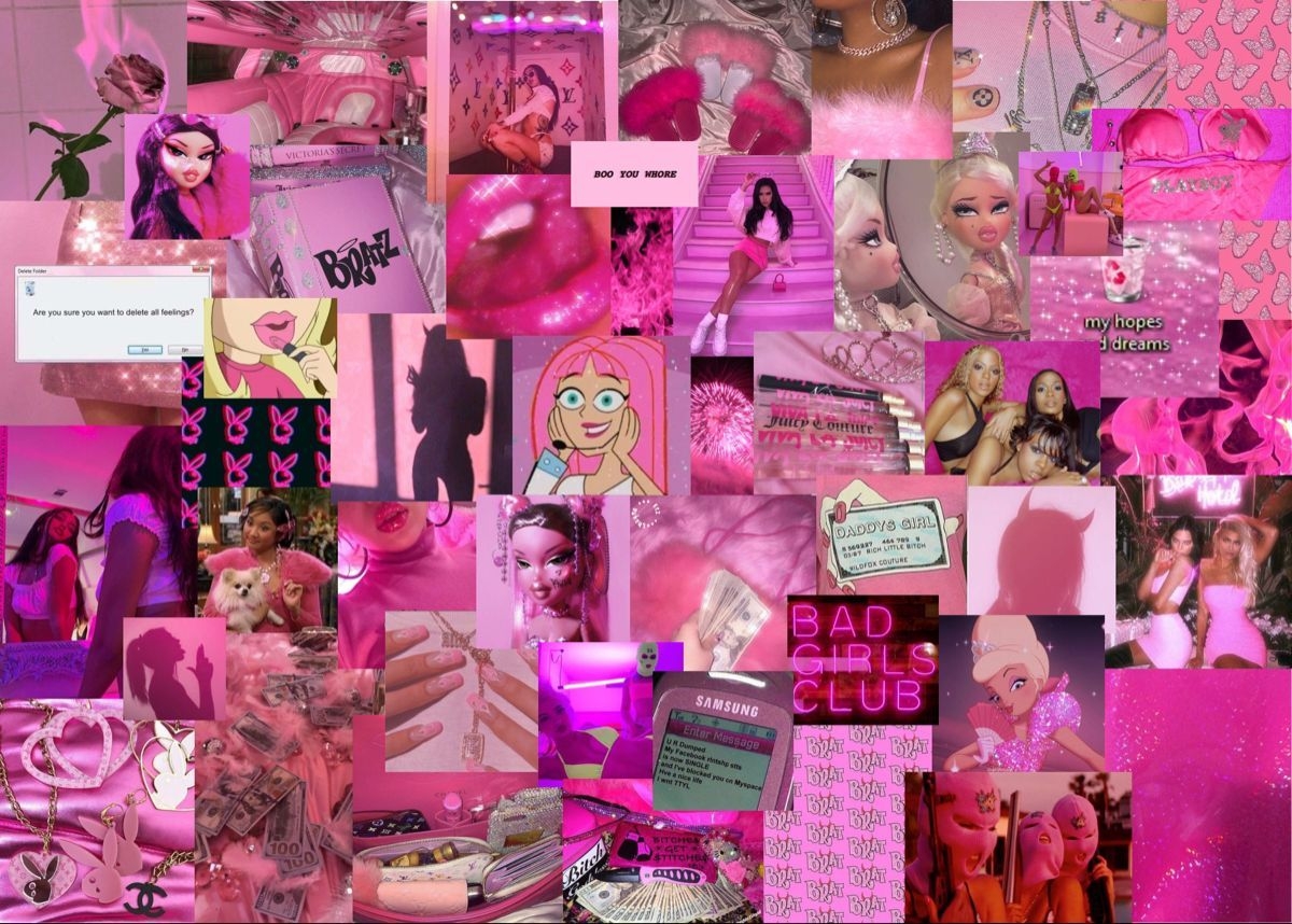 1200x860 bratz barbiecore aesthetic laptop wallpaper. Pink wallpaper laptop, Aesthetic desktop wallpaper, Laptop wallpaper, Desktop