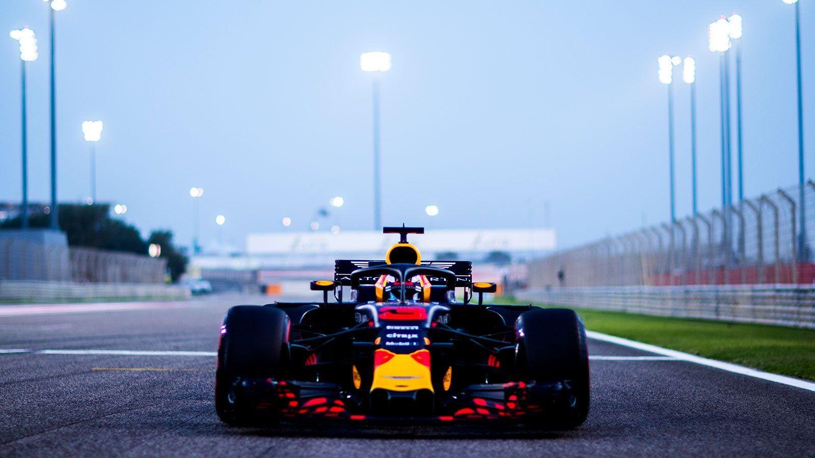 1600x900 Daniel Ricciardo, Red Bull RB Bahrain 2018 [], Desktop