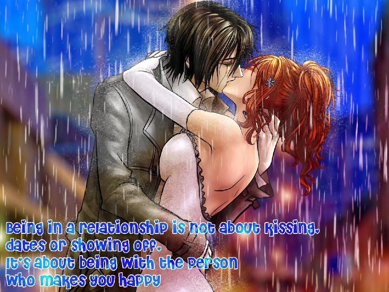 1280x960 Erotic And Passionate Anime Kiss Romantic Anime Love, Desktop