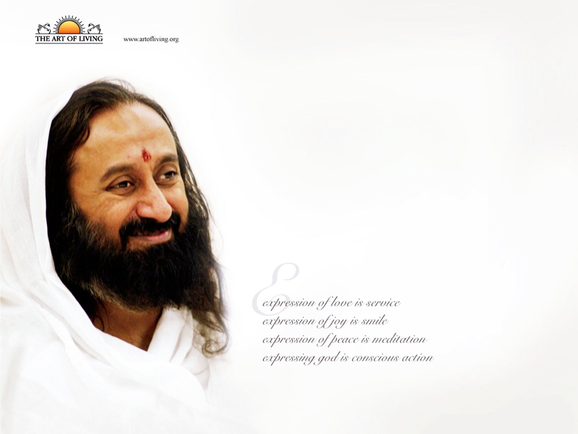 1920x1440 Sri Sri Ravi Shankar Quotes Wallpaper 00866, Desktop