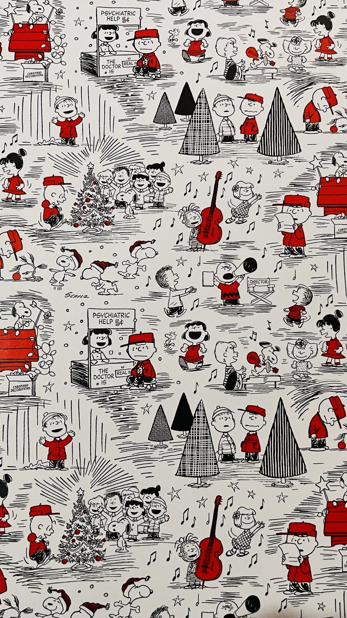 1130x2000 Another Peanuts Christmas wallpaper, Phone