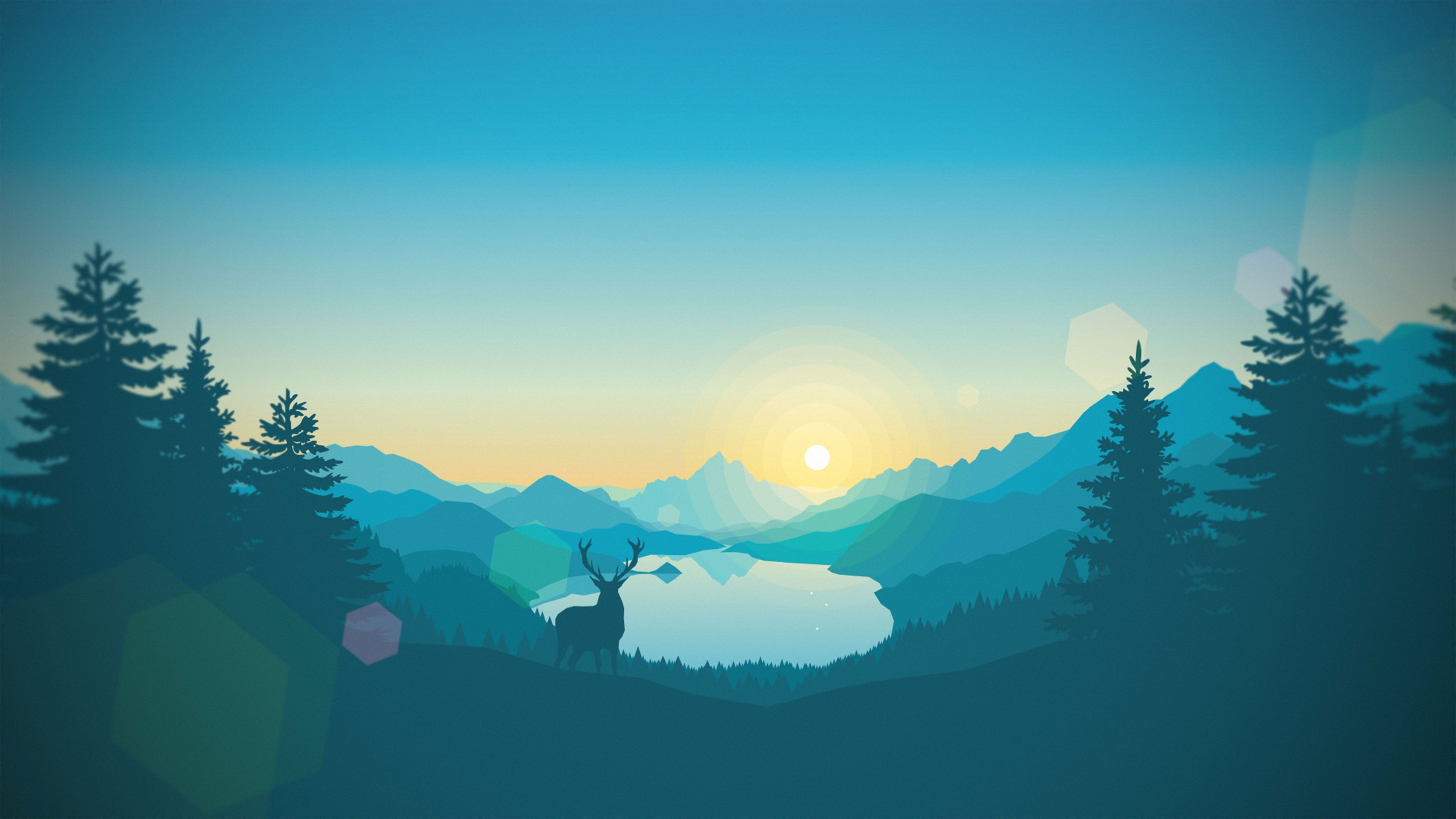 3840x2160 Firewatch PC Wallpaper, Desktop