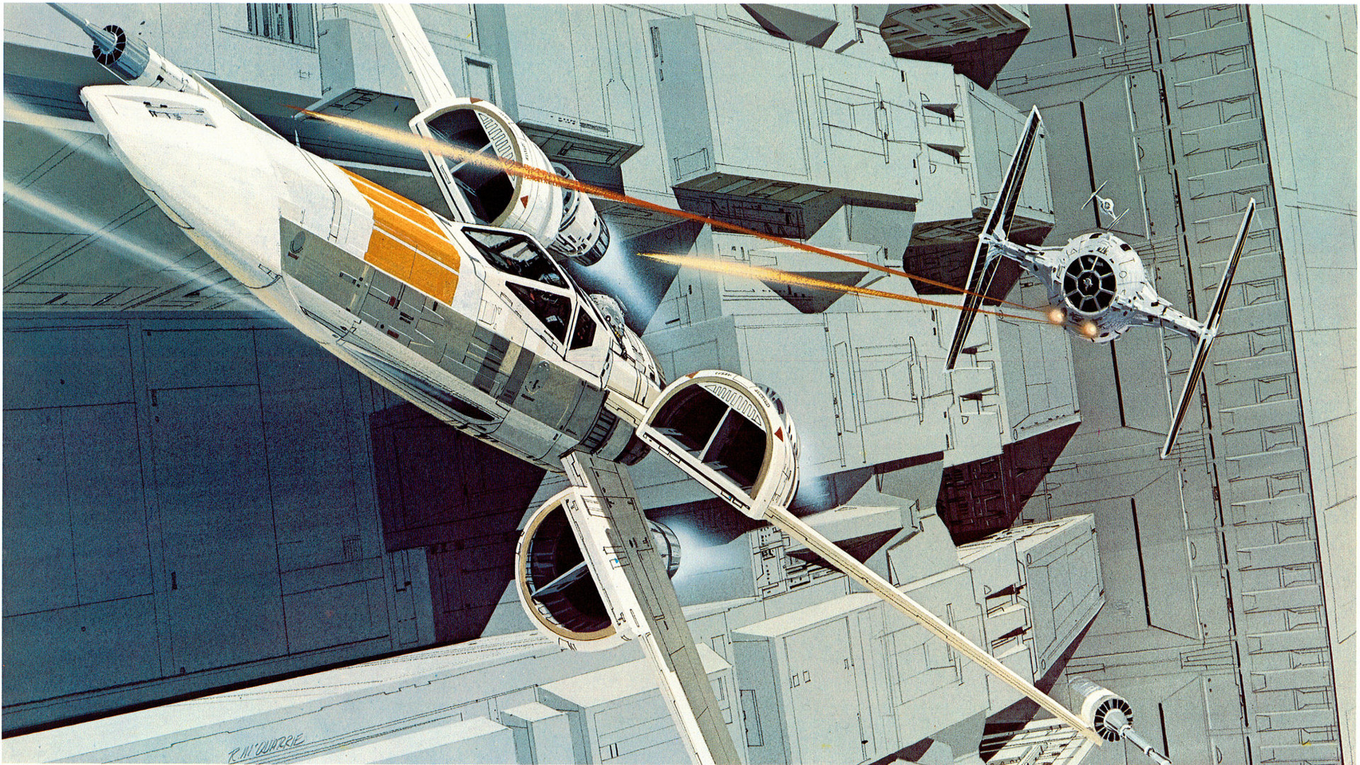 1920x1080 Retro X Wing Vs Tie Fighter HD Wallpaperx1080, Desktop