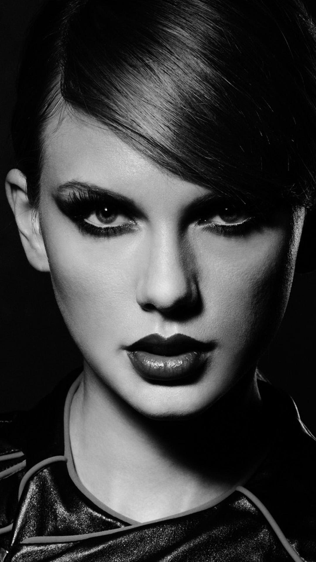 1080x1920 Download Taylor Swift Portrait Black & White Free Pure 4K Ultra HD, Phone