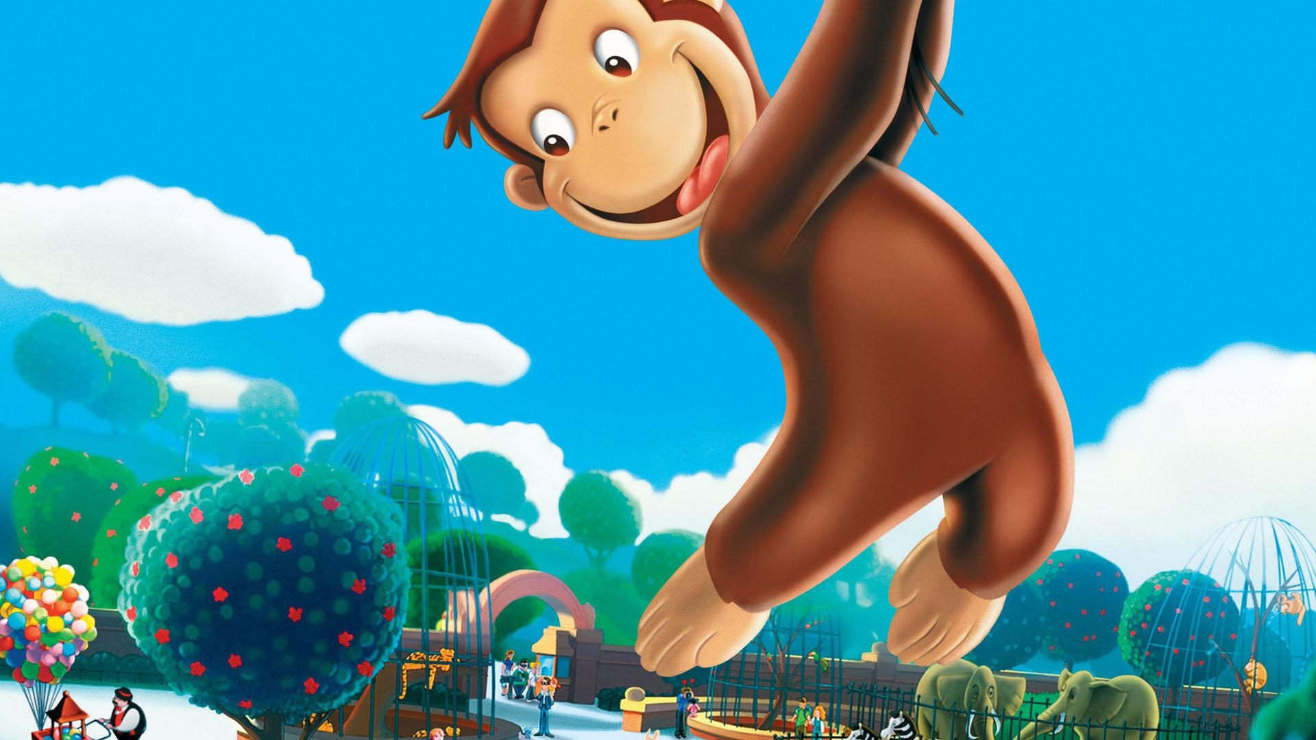 1920x1080 Movie Curious George HD Wallpaper, Desktop